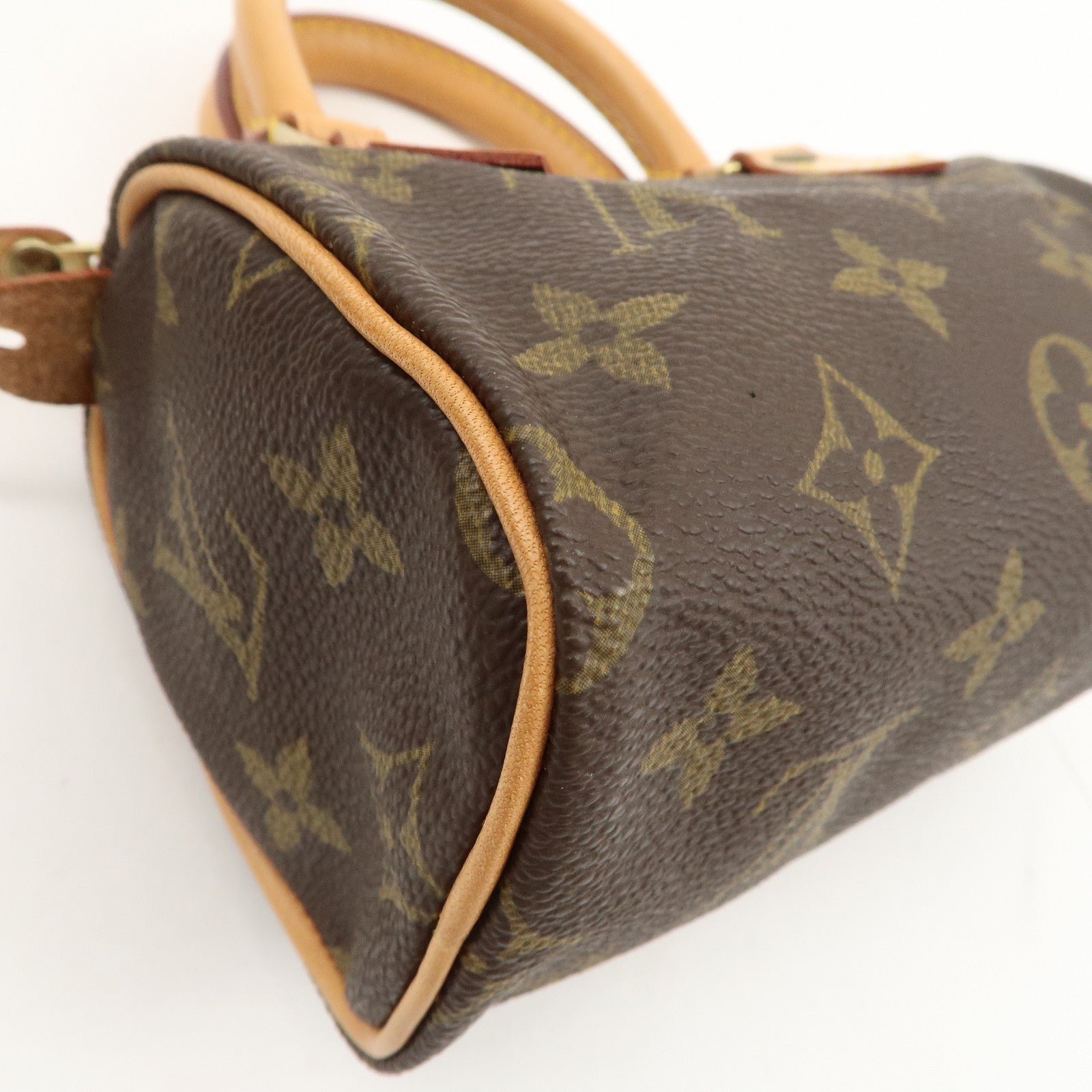 Louis Vuitton Monogram Mini Speedy 
Strap M41534 J00145 Used