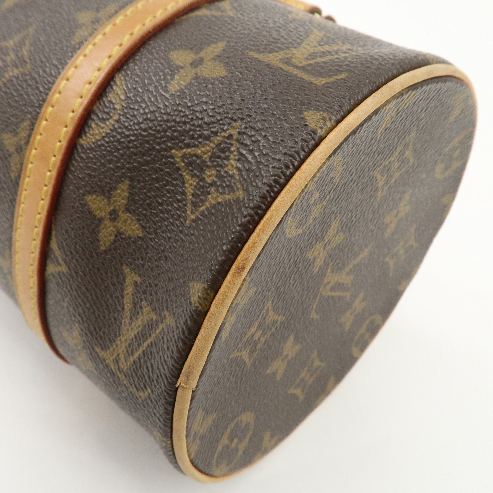 Louis Vuitton Monogram Papillon 26 Hand Bag New Style M51386 Used