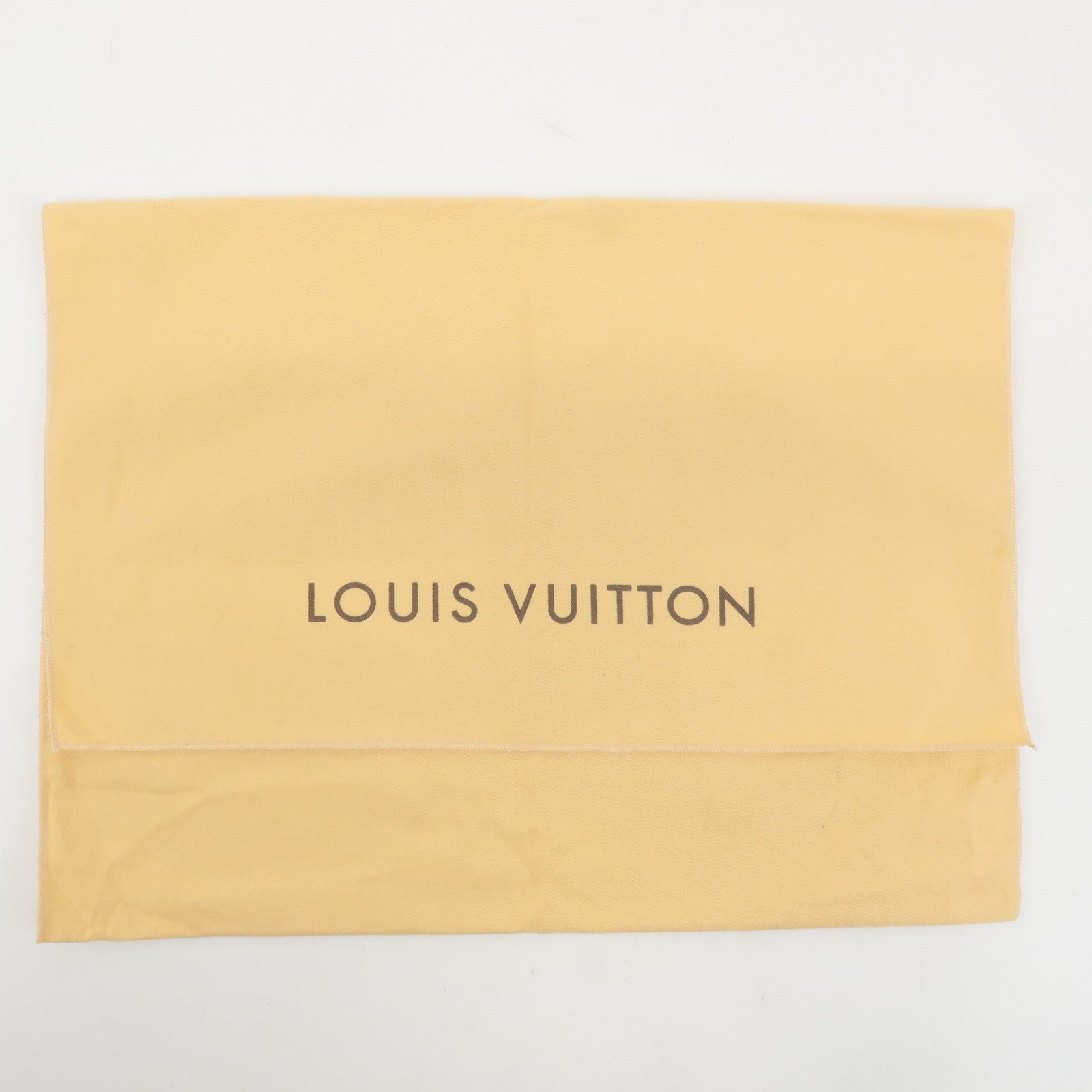 Louis Vuitton Set of 10 Storage Bag Dust Bag Flap Type Beige