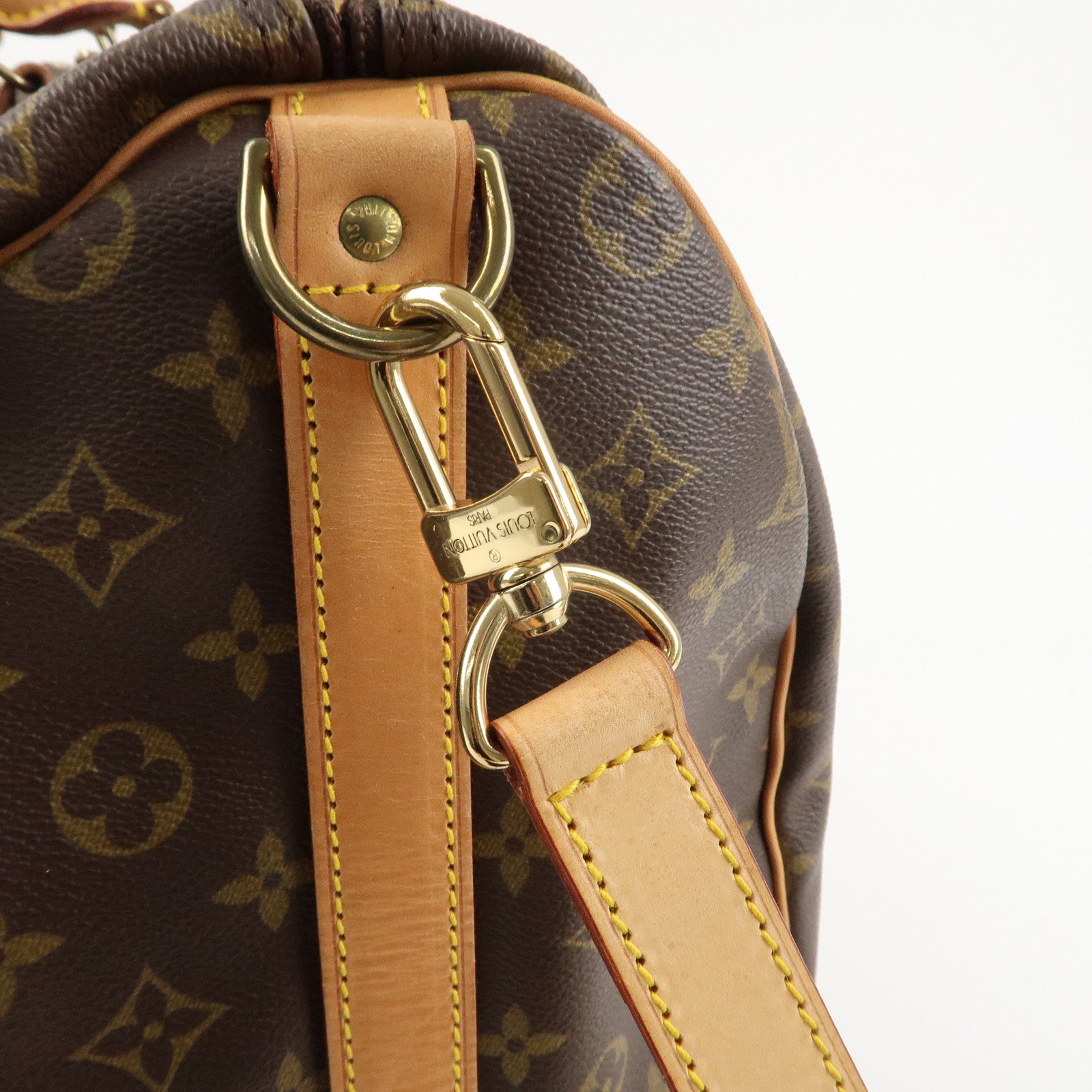 Louis Vuitton Monogram Keep All Bandouliere 50 Boston Bag M41416 Used