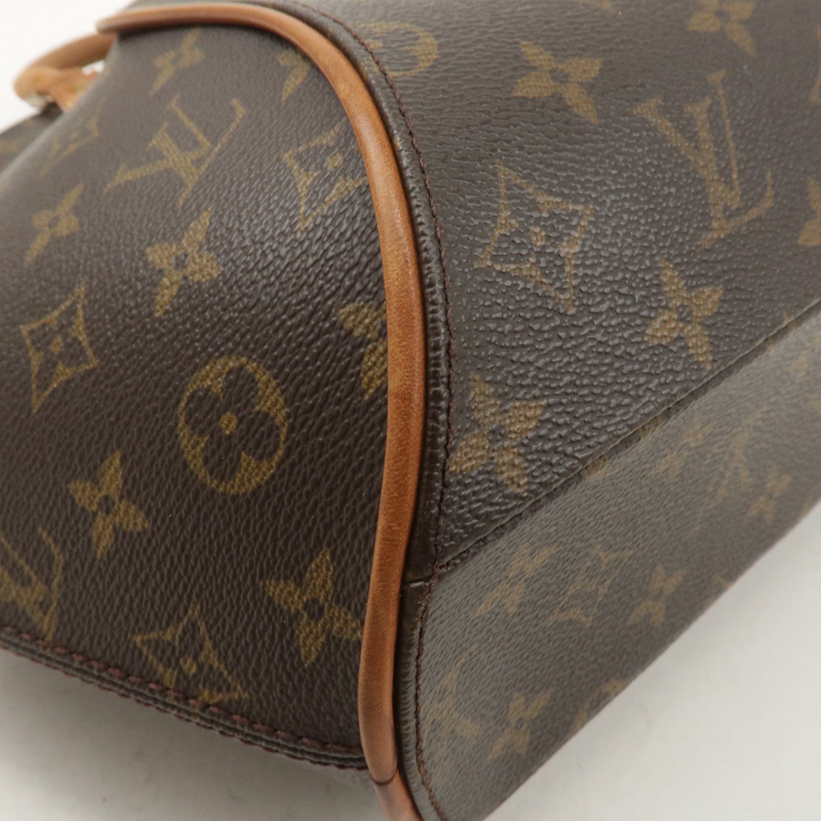 Louis Vuitton Monogram Ellipse MM Hand Bag Brown M51126