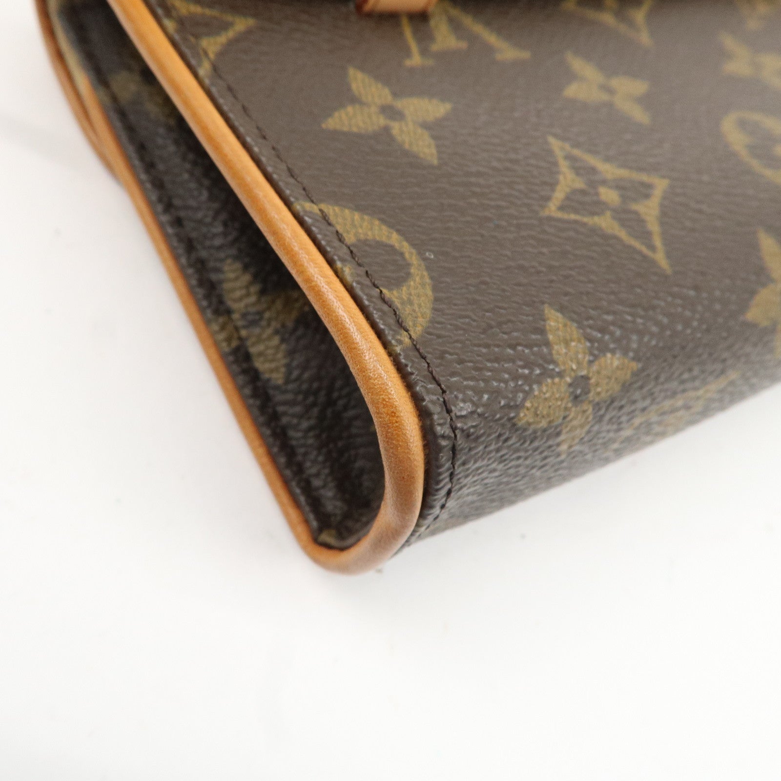 Louis Vuitton Monogram Pochette Florentine Waist Bag BeltXS M51855 Used