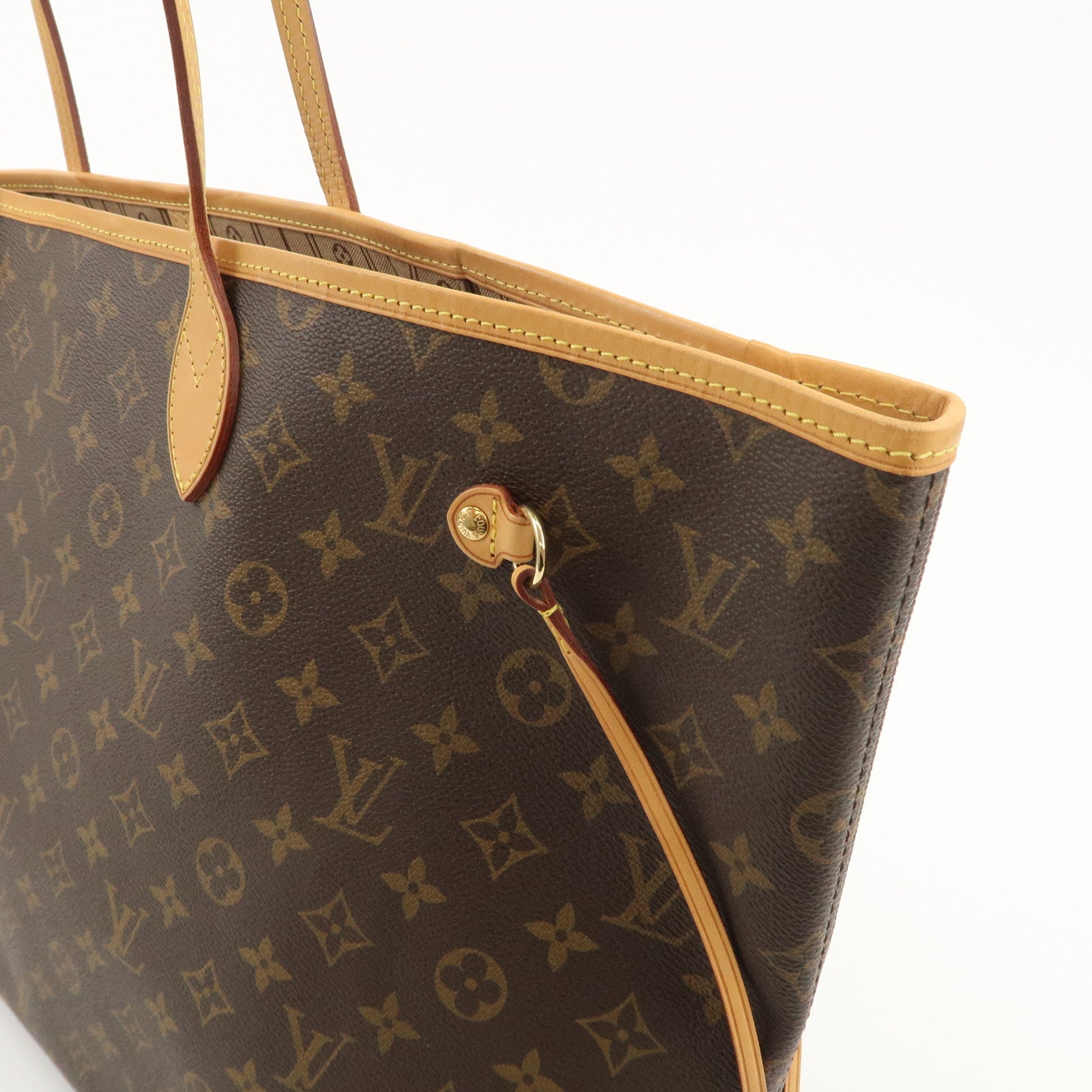 Louis Vuitton Monogram Neverfull GM Tote Bag Brown M40157 Used