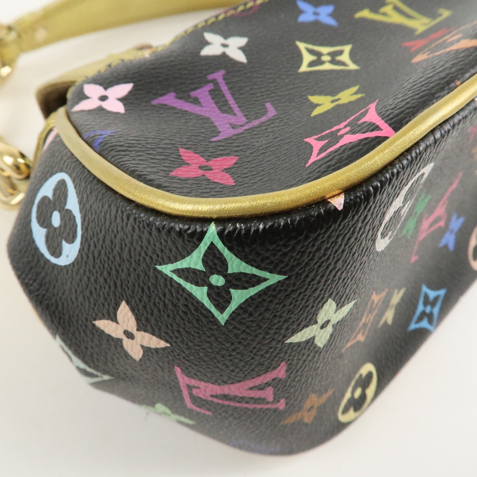 Louis Vuitton Monogram Multicolor Marilyn All Hand Bag M40207 Used