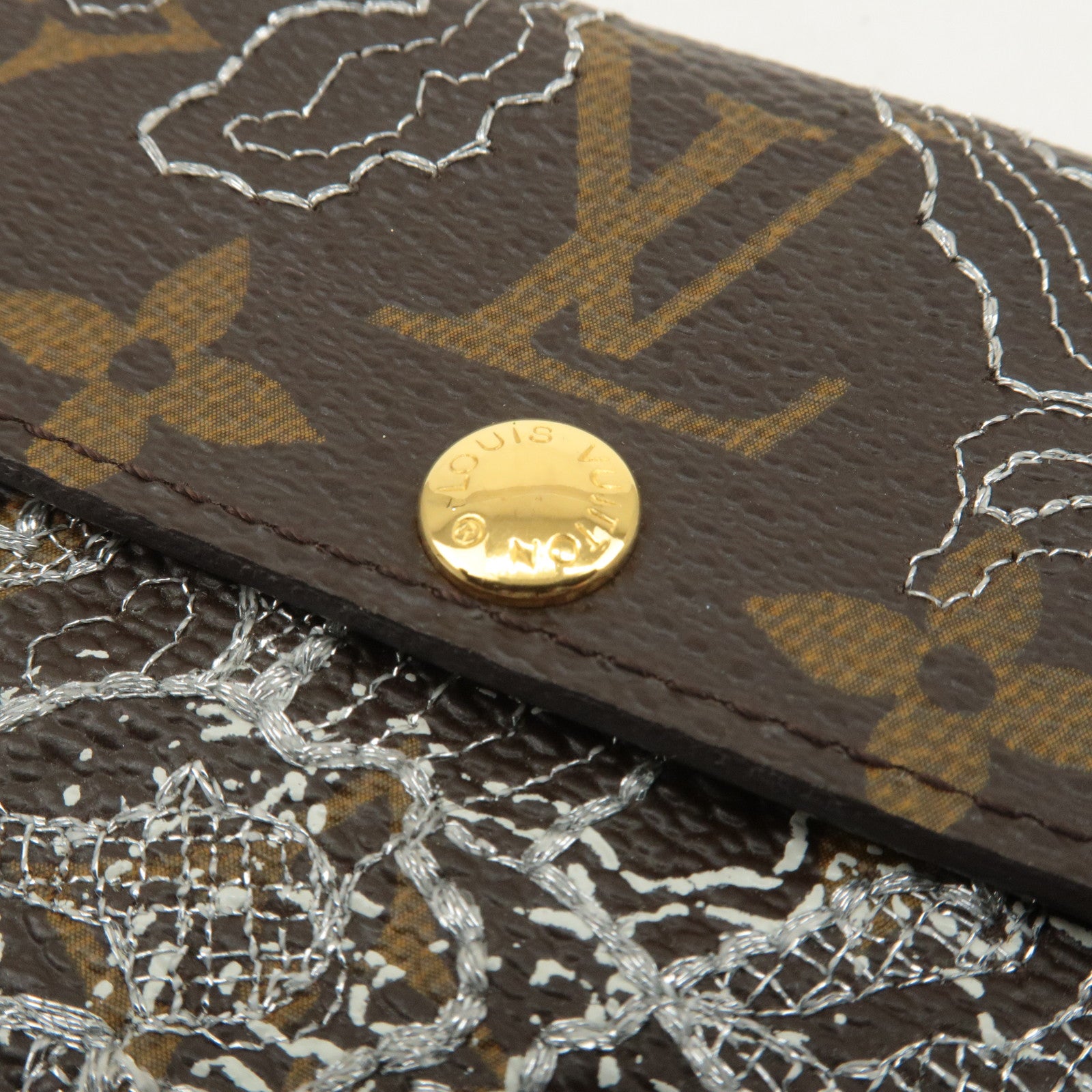 Louis Vuitton Monogram Dantelle Ludlow Coin Case M95392