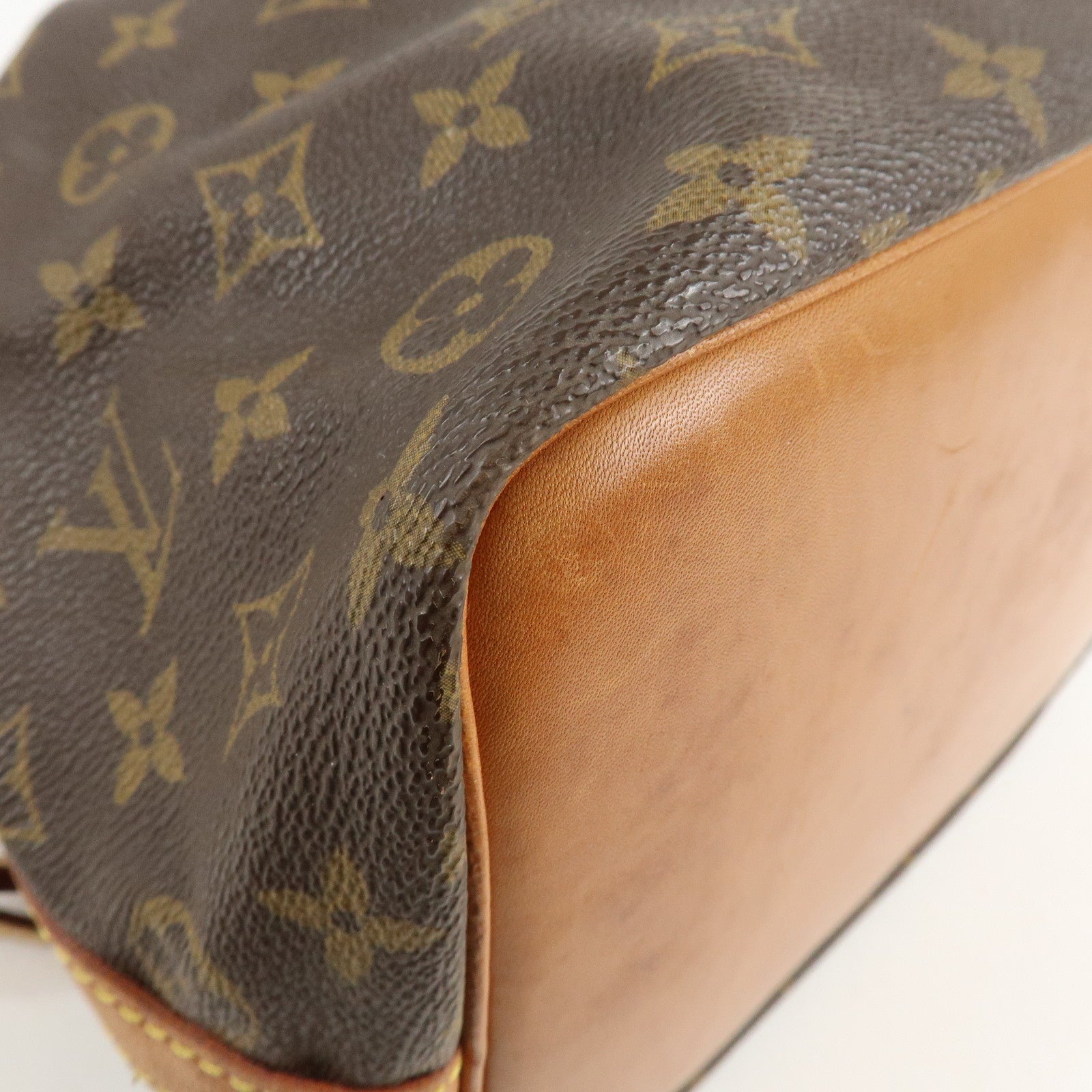 Louis Vuitton Monogram Petit Noe Shoulder Bag Brown M42226 Used