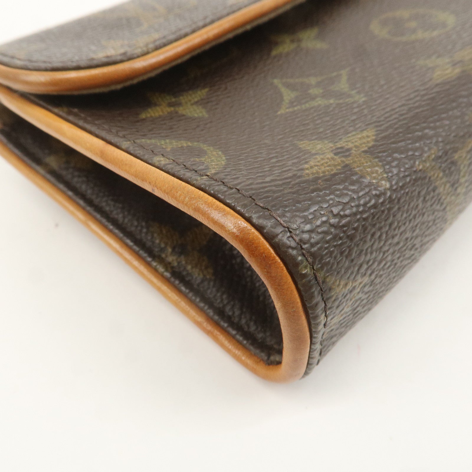 Louis Vuitton Monogram Pochette Florentine Waist Bag BeltXS M51855