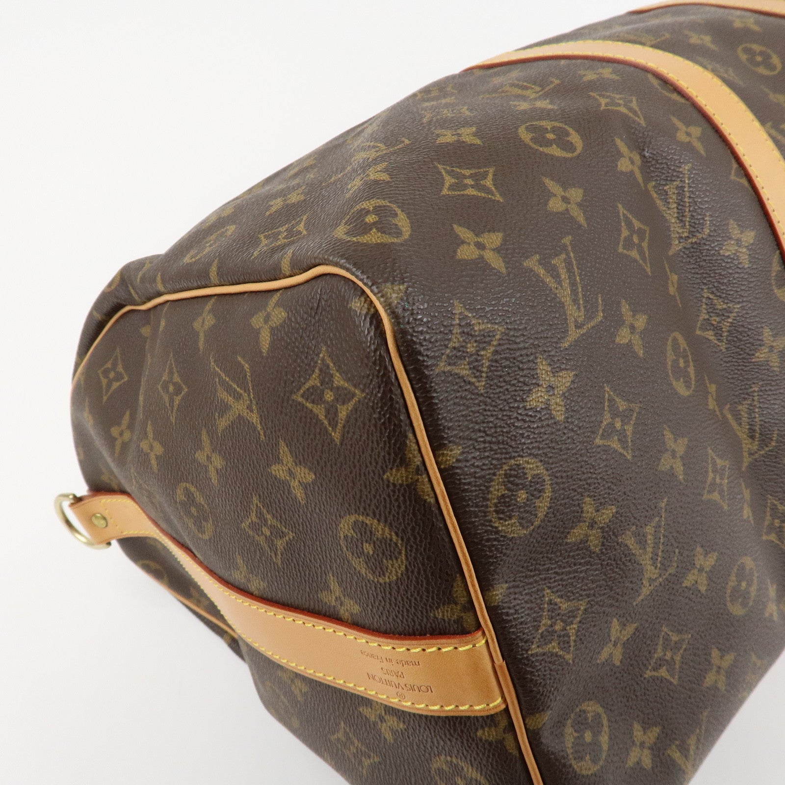 Louis Vuitton Monogram Keep All Bandouliere 50 Boston Bag M41416