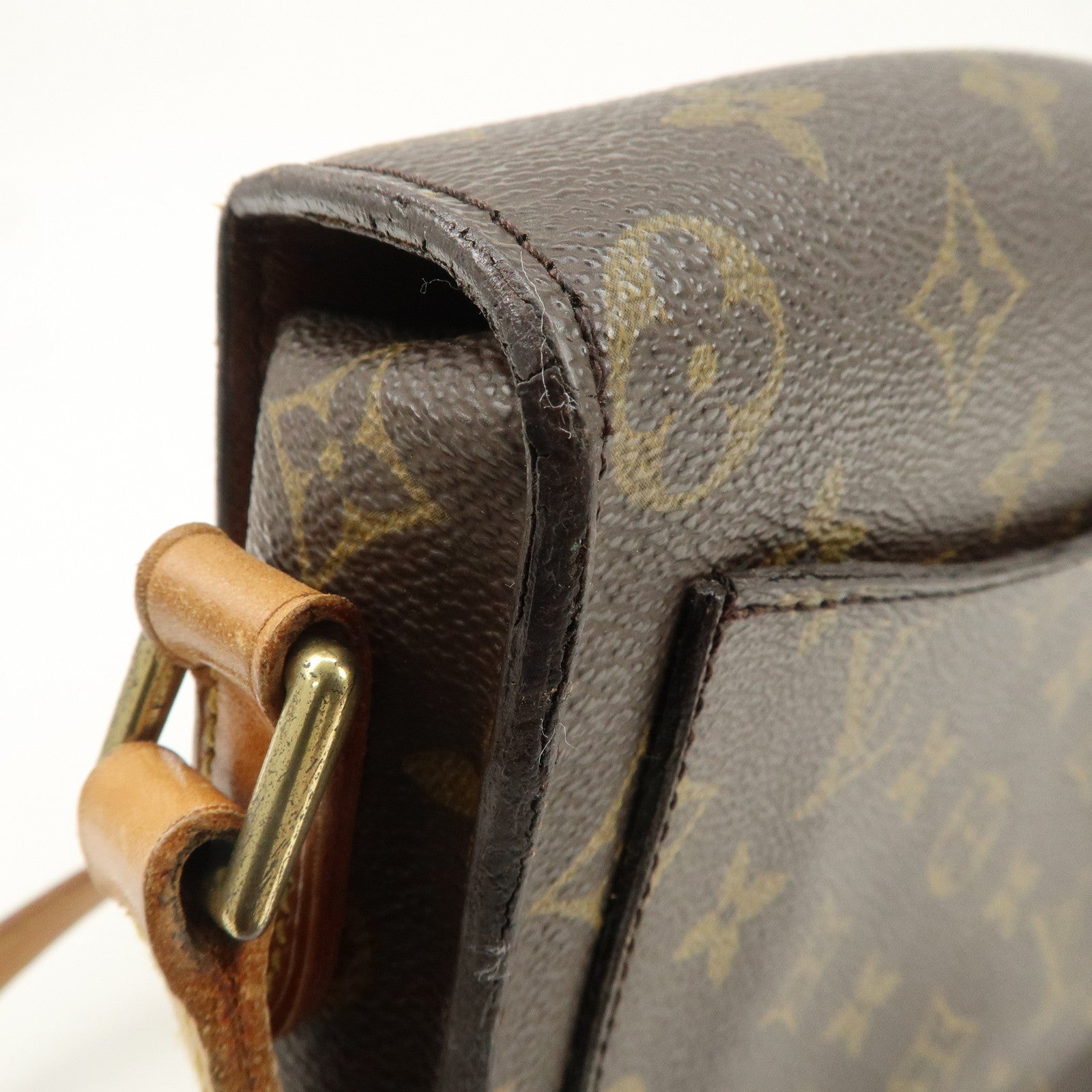 Louis Vuitton Monogram Saint Cloud MM Shoulder Bag M51244