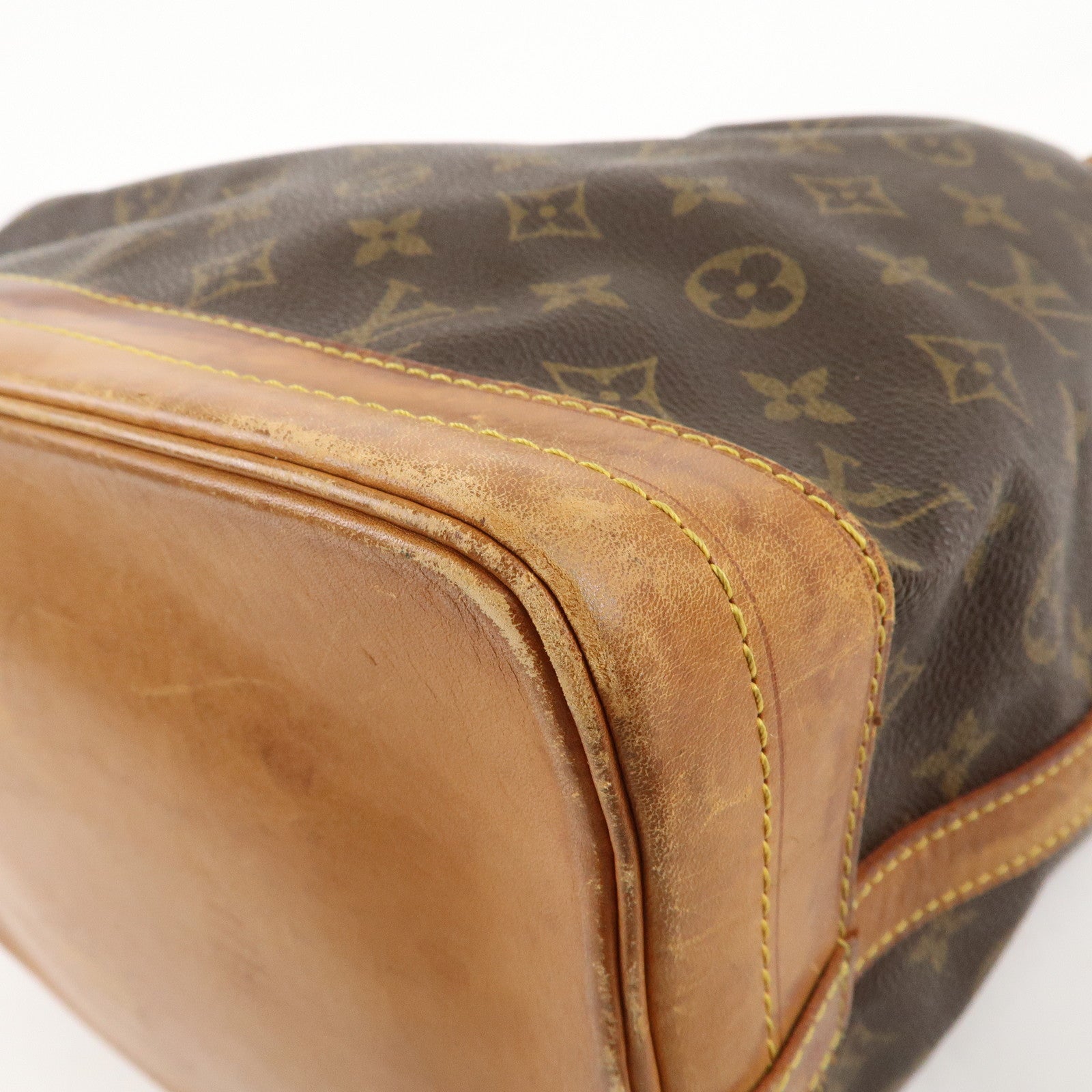 Louis Vuitton Monogram Noe Shoulder Bag Hand Bag Brown M42224