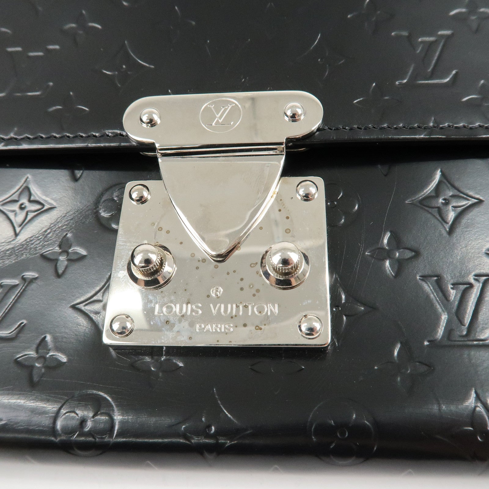 Louis Vuitton Monogram Mini Glace Anushka MM Wallet M92230 Used