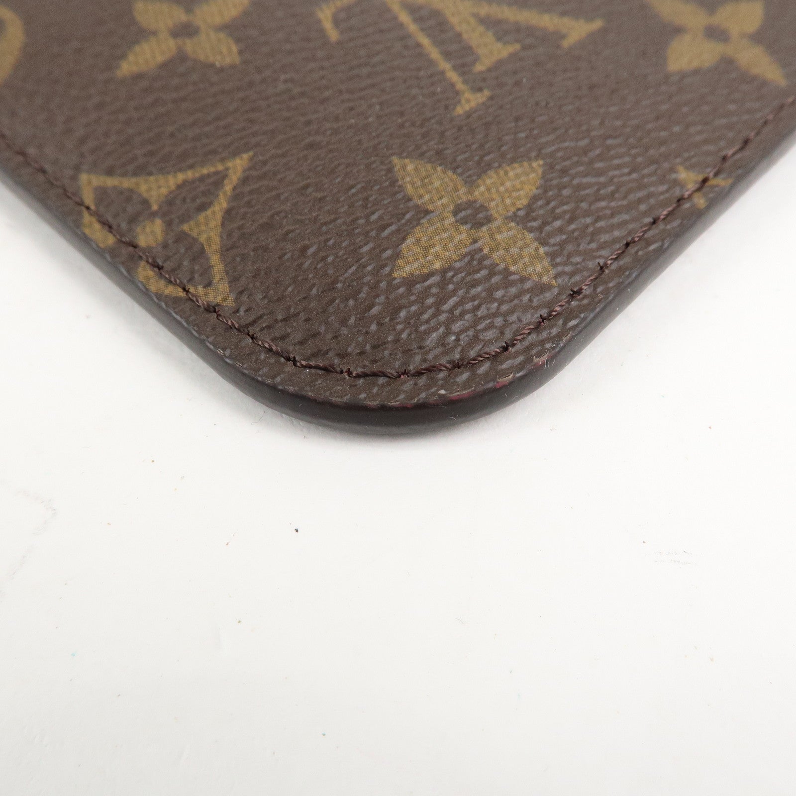 Louis Vuitton Monogram Pouch for Neverfull MM Brown Used