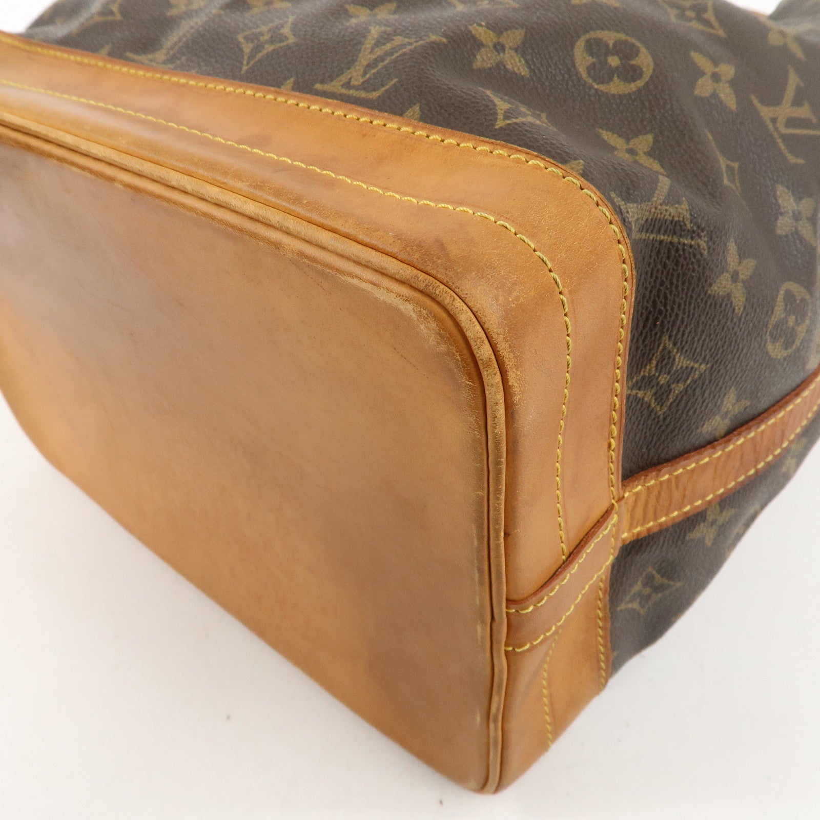 Louis Vuitton Monogram Noe Shoulder Bag Hand Bag Brown M42224