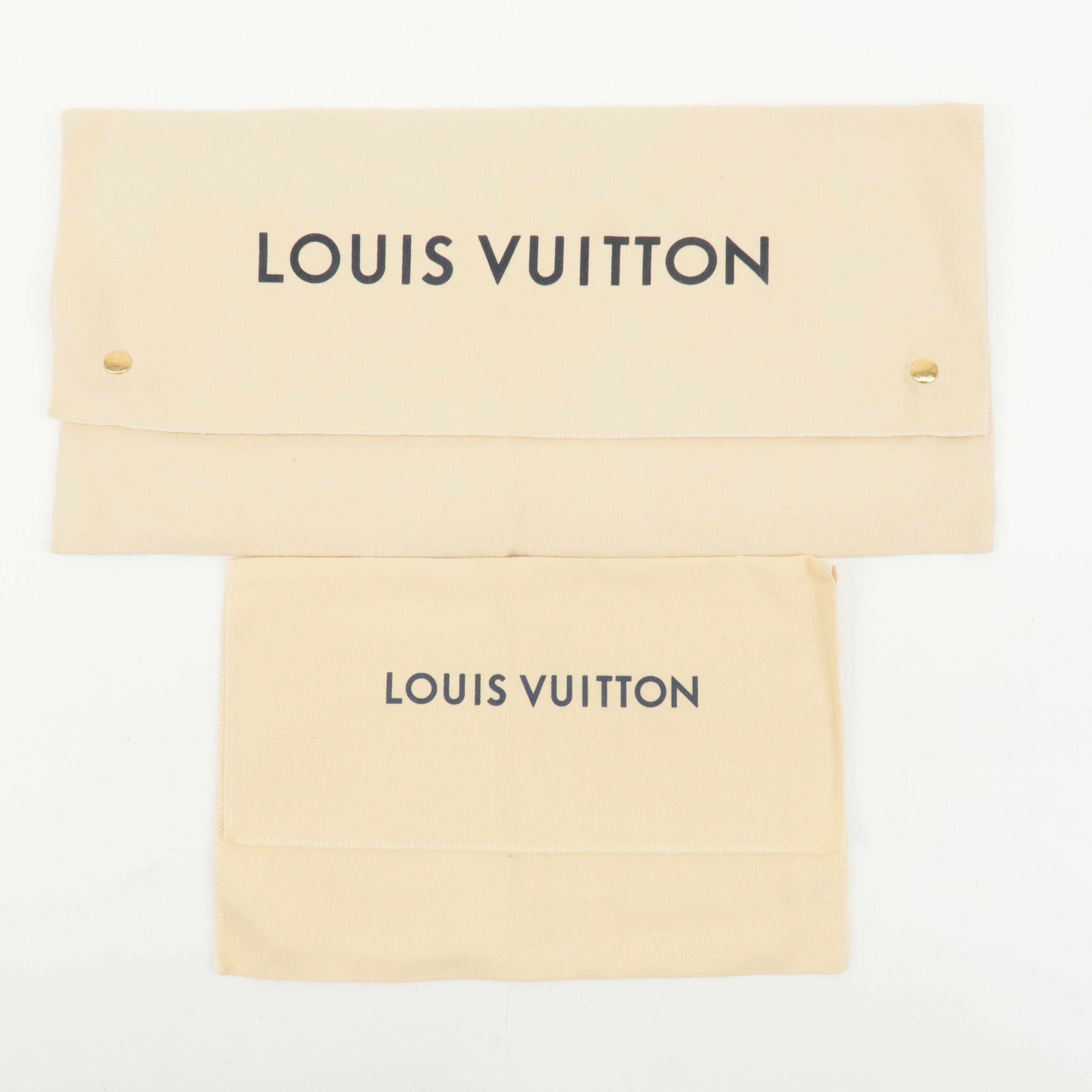 Louis Vuitton Set of 10 Storage Bag Dust Bag New Model Beige