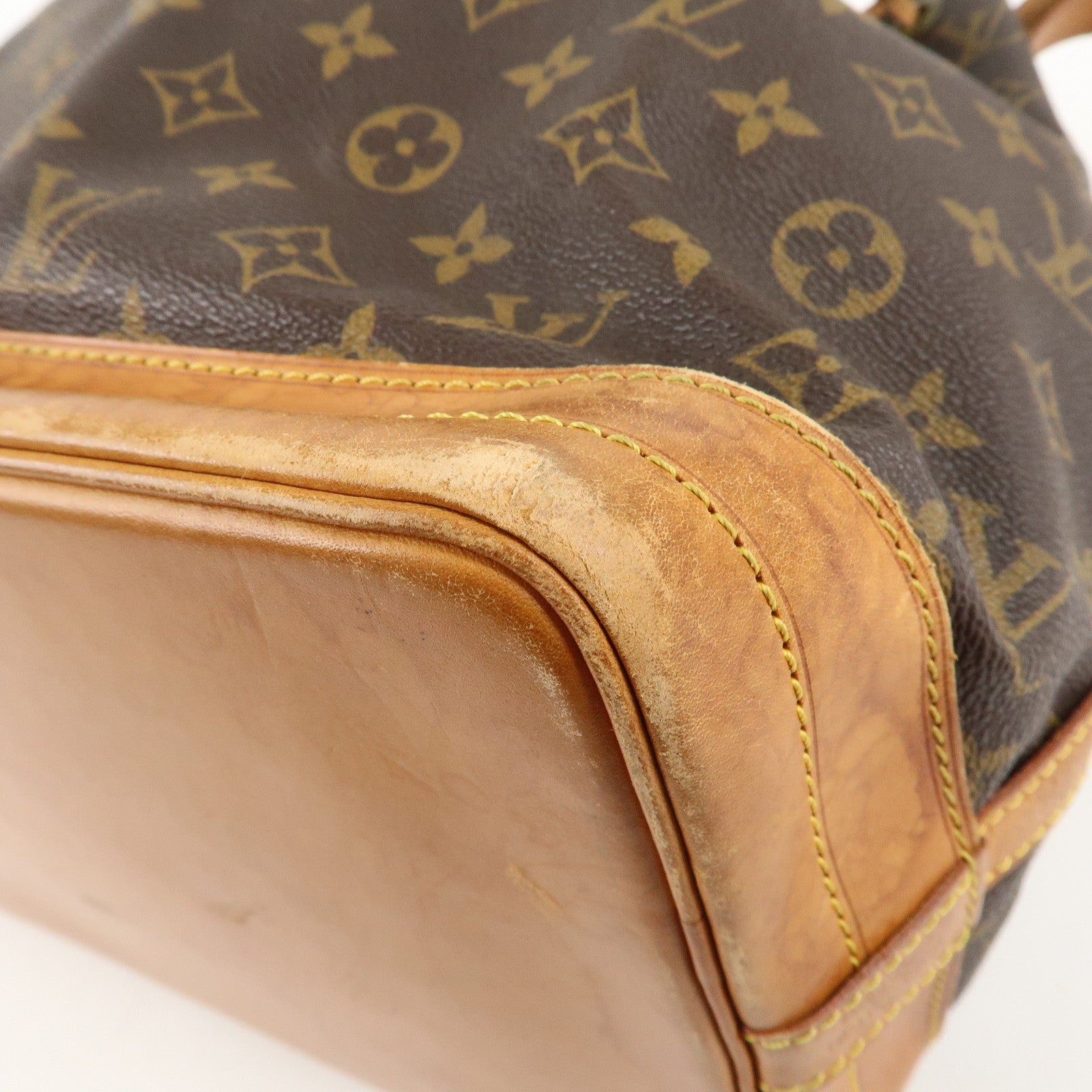 Louis Vuitton Monogram Noe Shoulder Bag Hand Bag Brown M42224