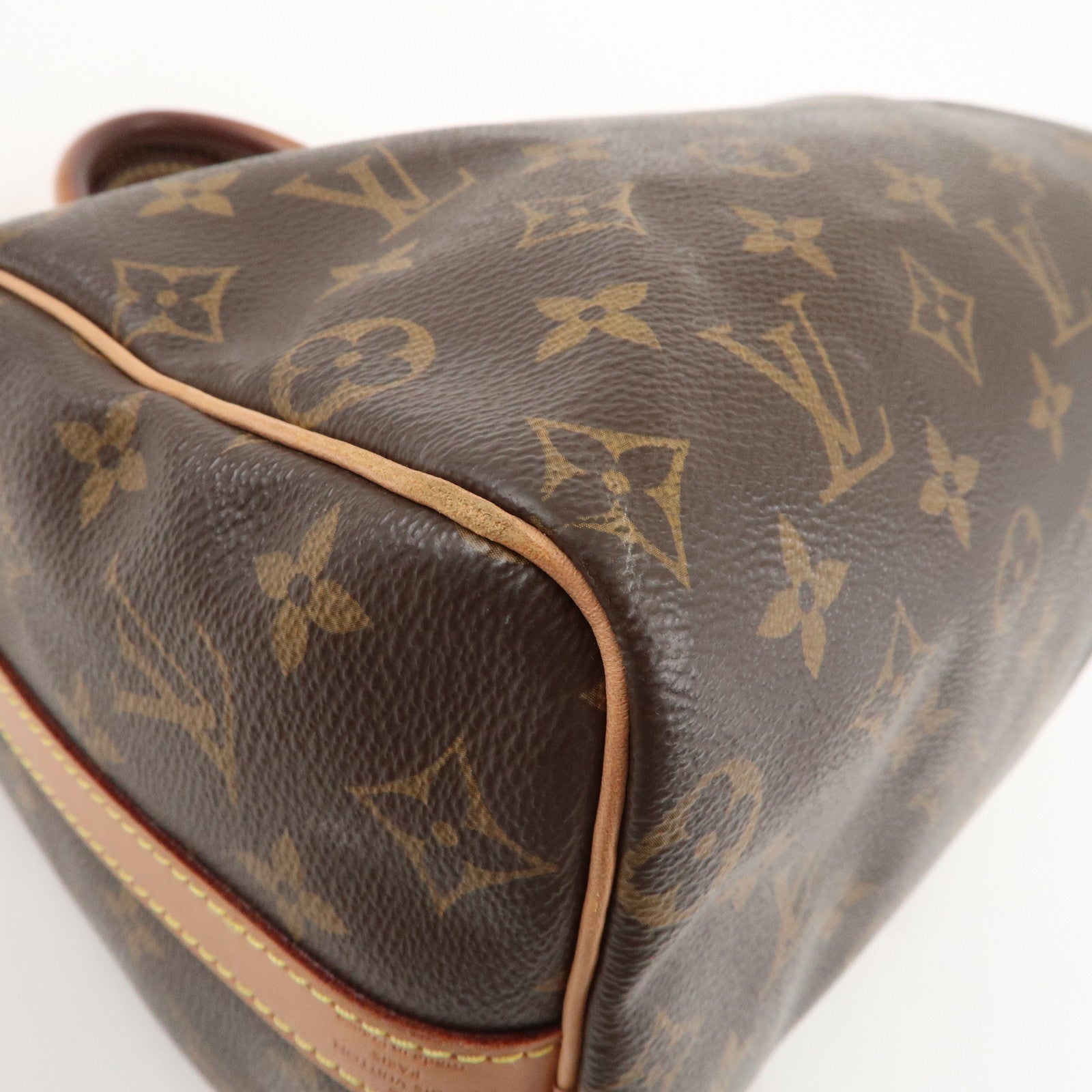 Louis Vuitton Monogram Speedy Bandouliere 25 Brown M41113