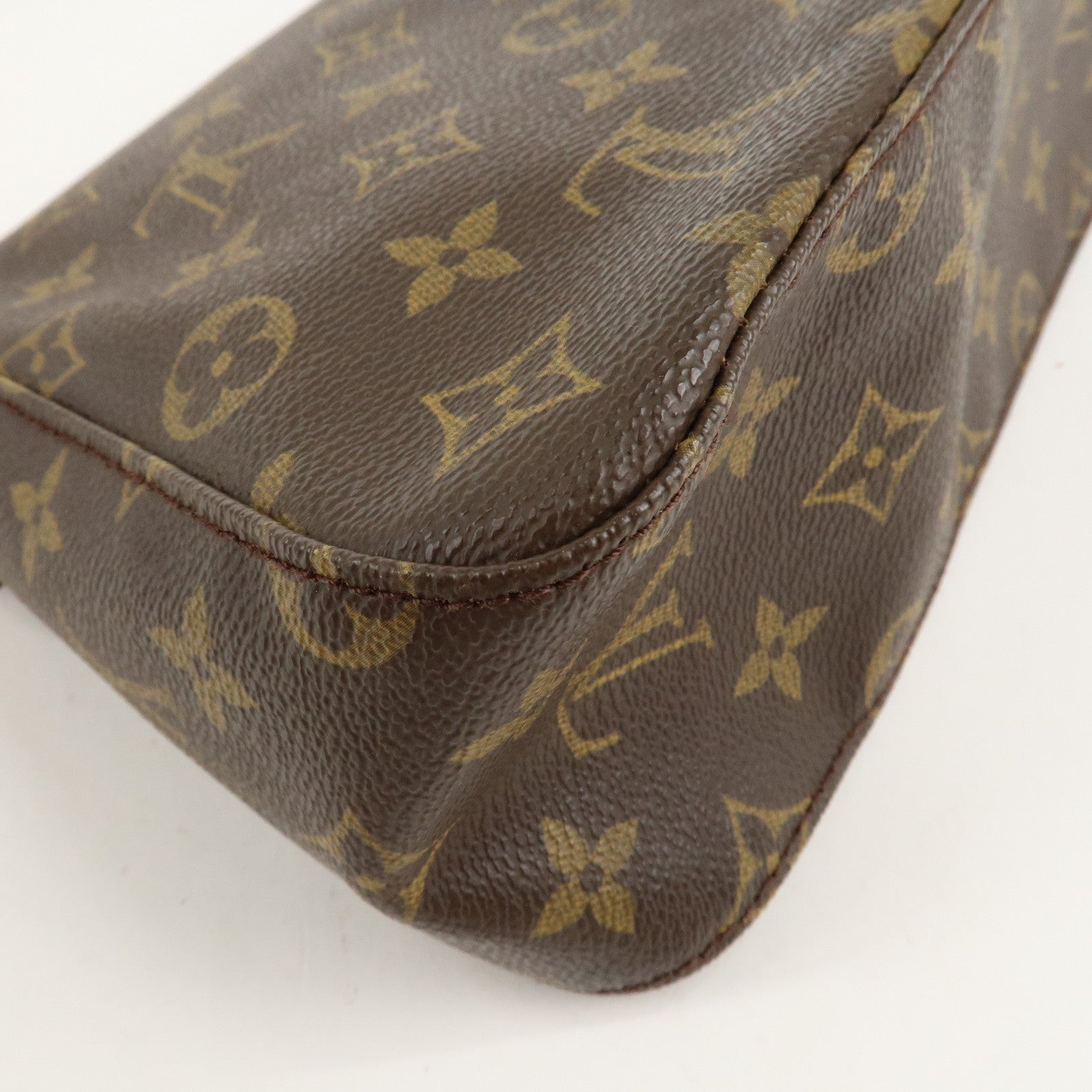 Louis Vuitton Monogram Mini Looping Shoulder Bag Hand Bag M51147 Used