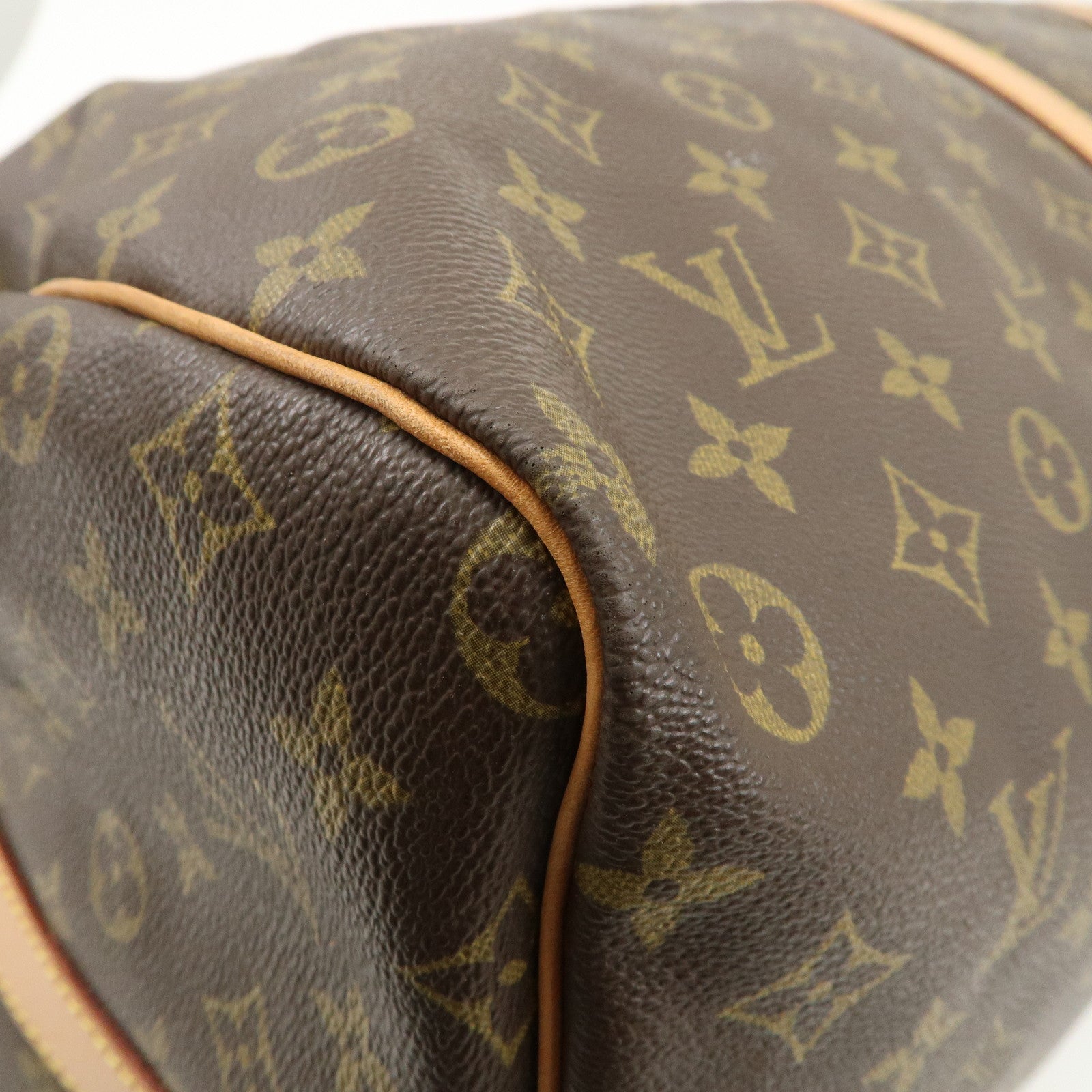 Louis Vuitton Monogram Keep All Bandouliere 60 Bag Brown M41412