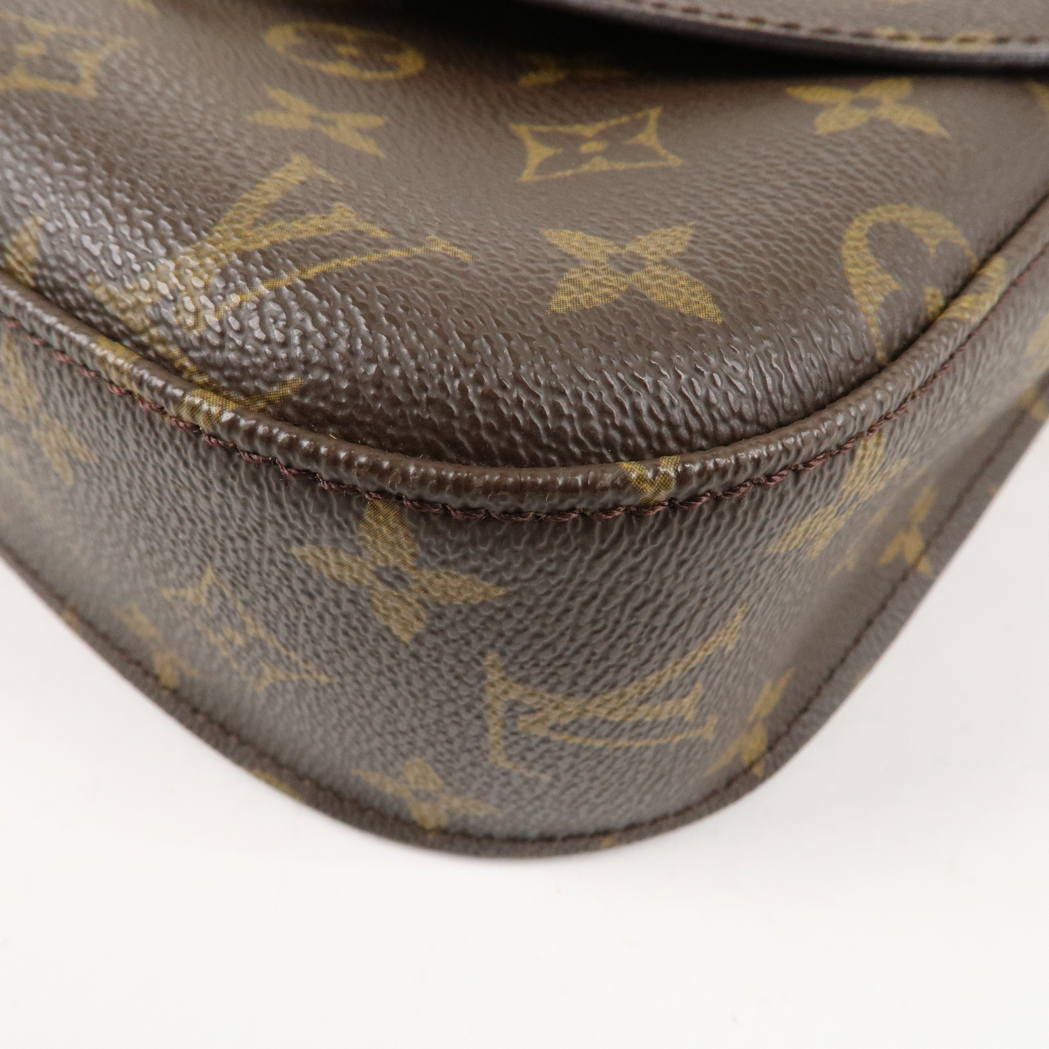 Louis Vuitton Monogram Saint Cloud GM Shoulder Bag Brown M51242