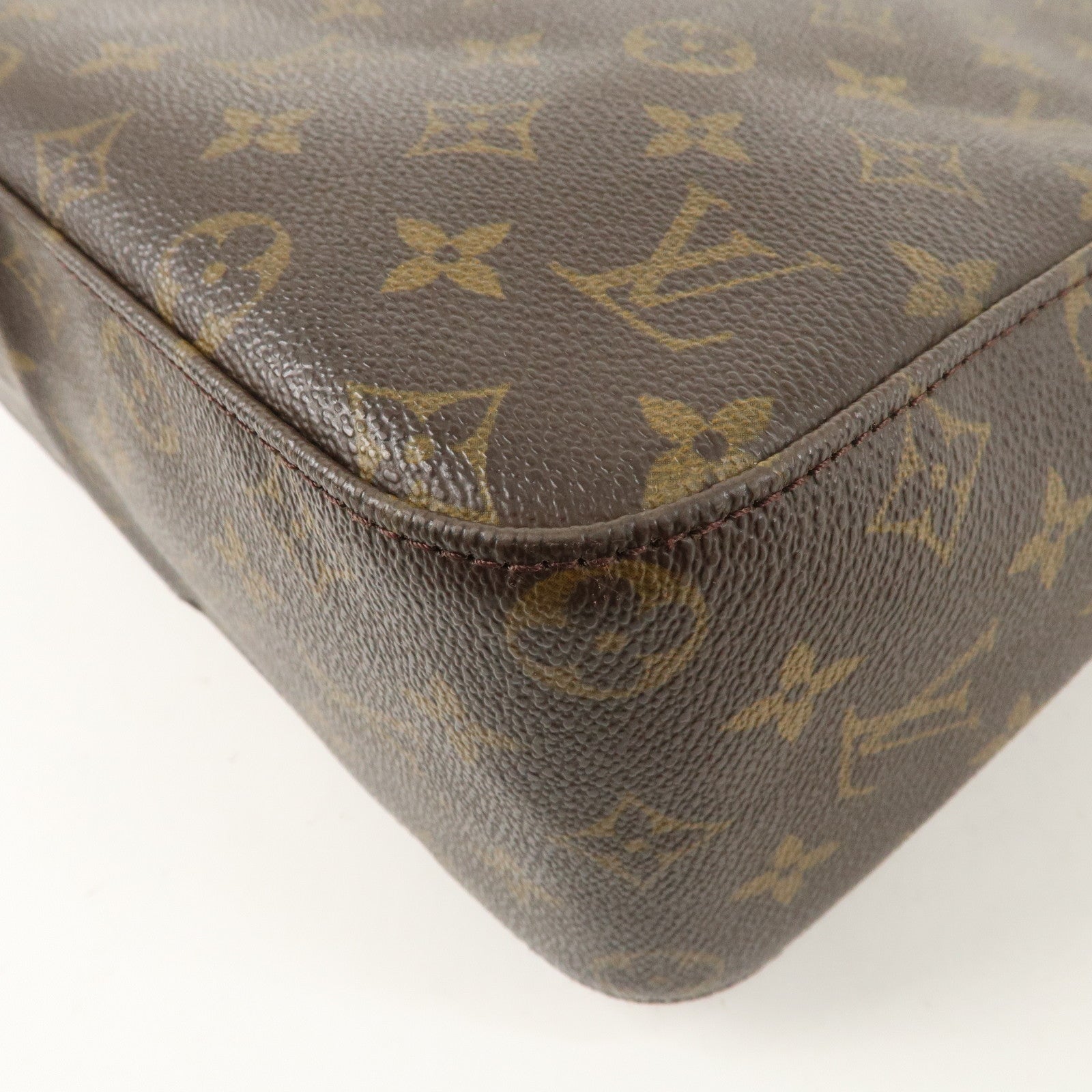 Louis Vuitton Monogram Looping GM Shoulder Bag Brown M51145