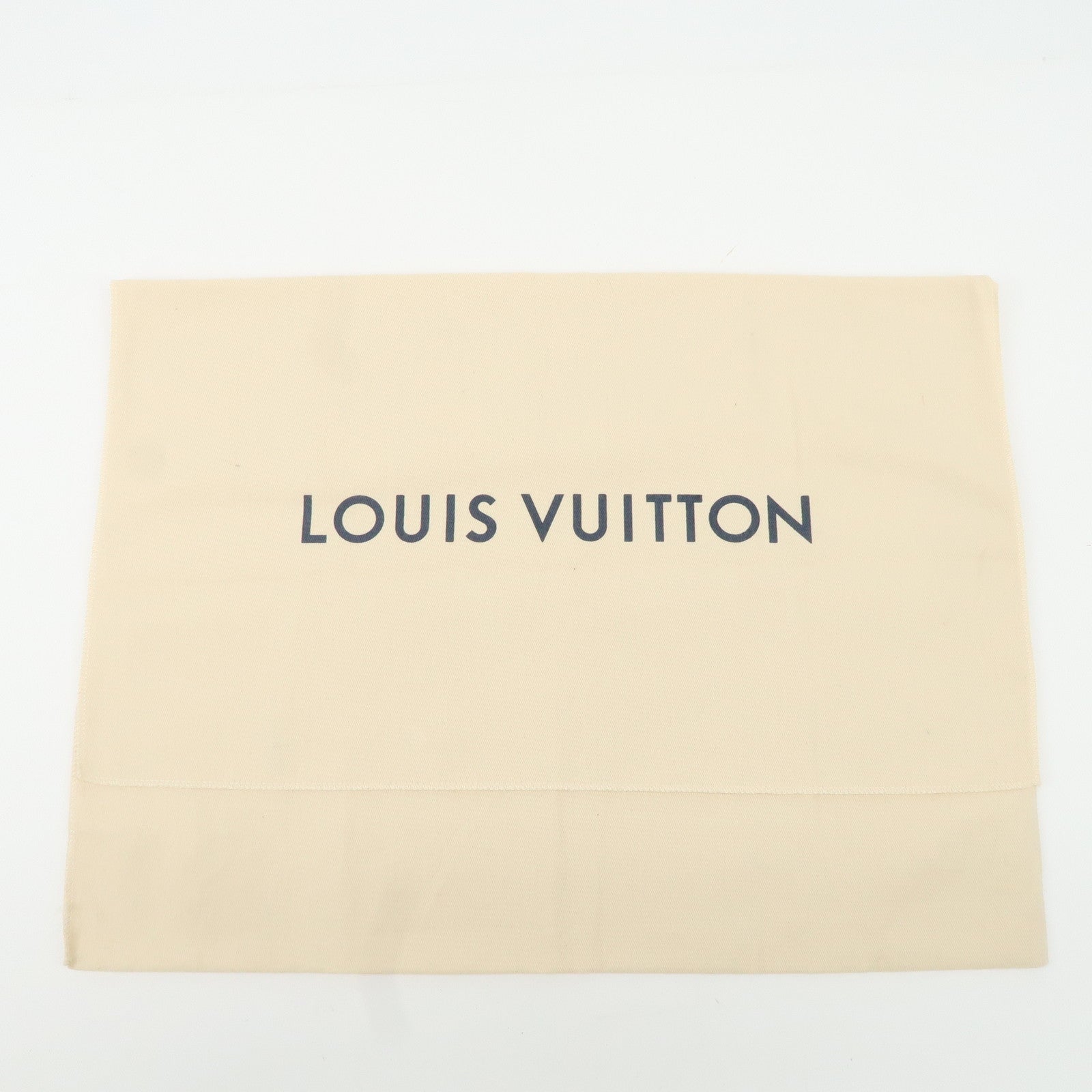 Louis Vuitton Set Of 10 Dust Bag Flap Style Beige Used