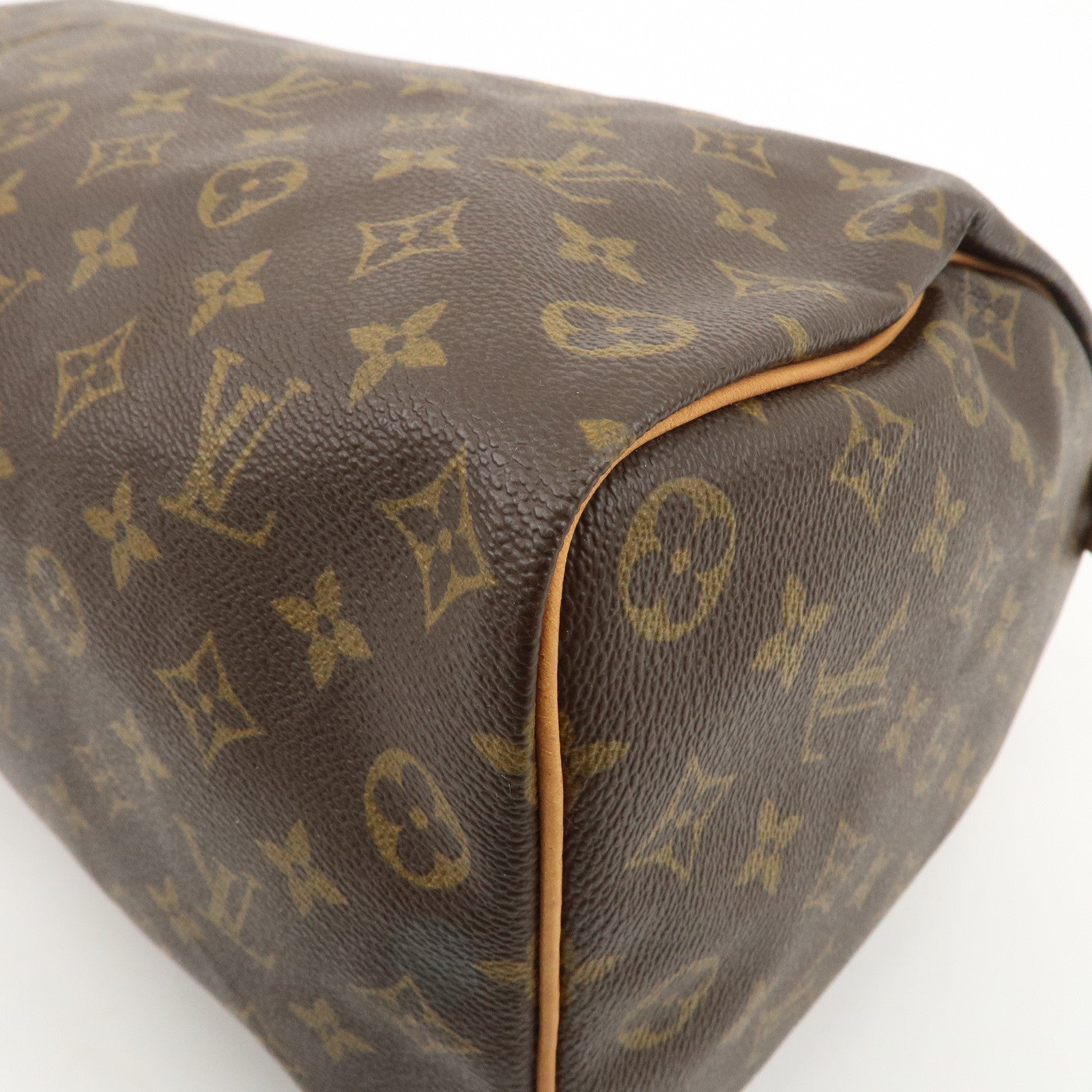 Louis Vuitton Monogram Speedy 35 Hand Bag Boston Bag M41524 Used