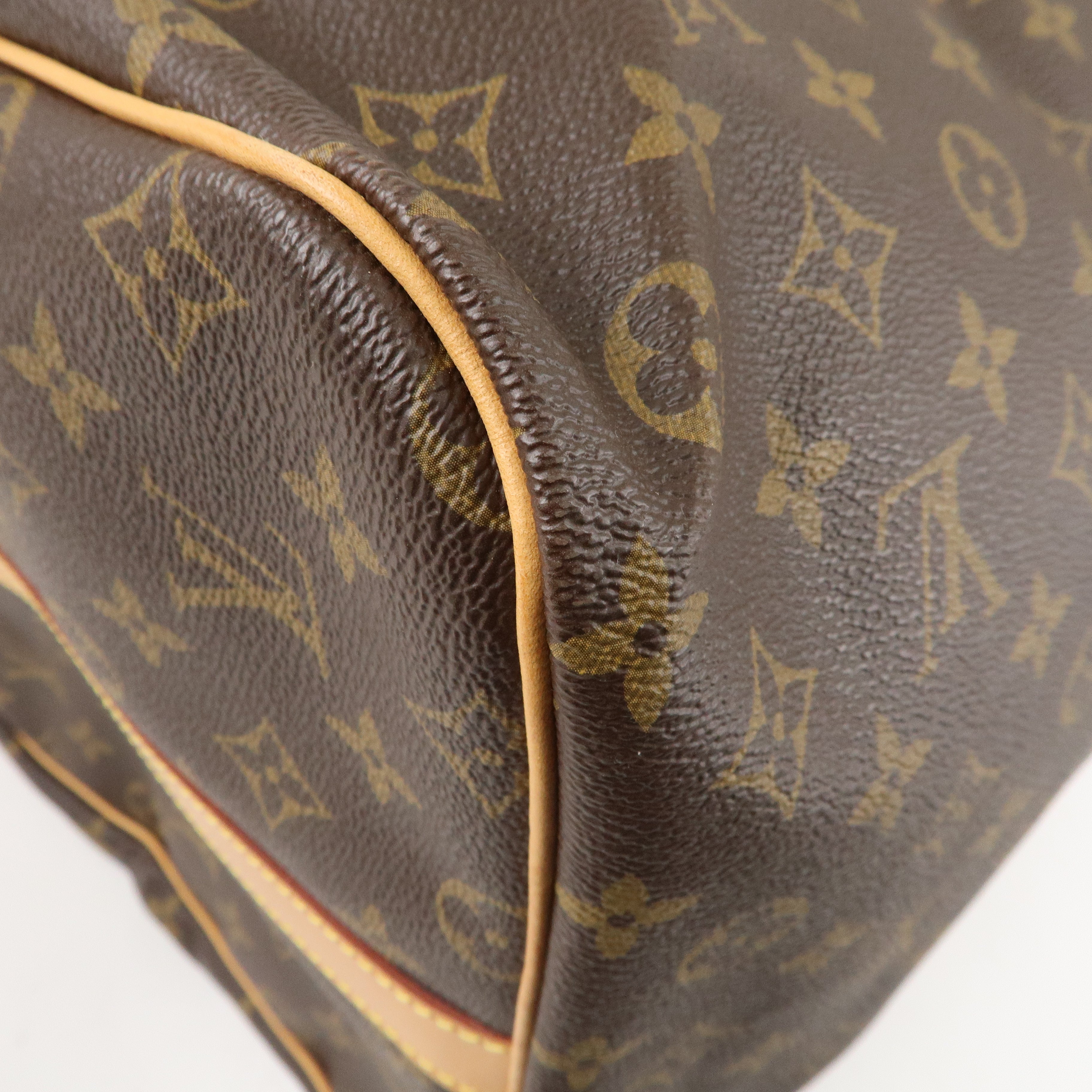 Louis Vuitton Monogram Keep All Bandouliere 60 Bag Brown M41412