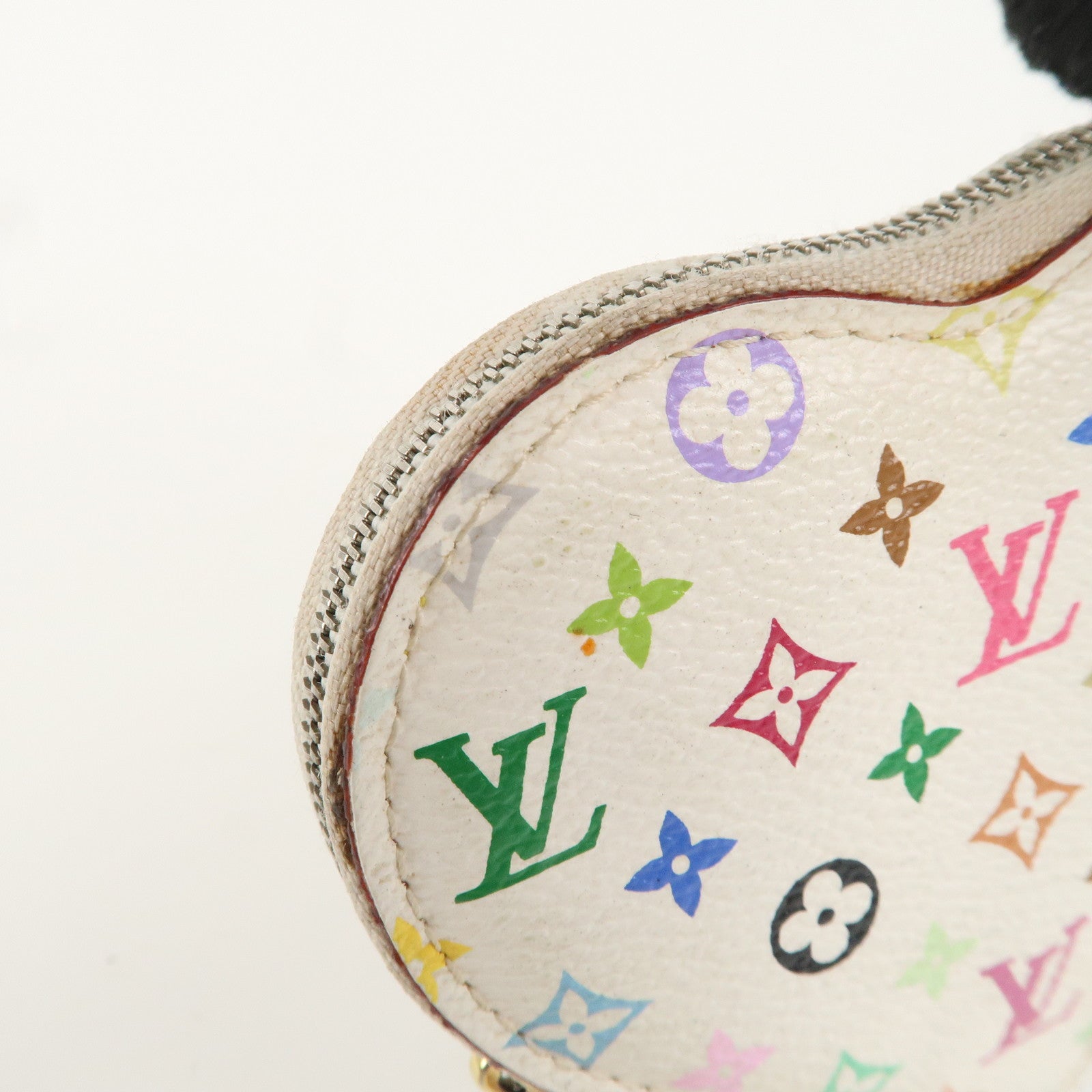 Louis Vuitton Monogram Multi Color Porte Monnaie Coeur M60040