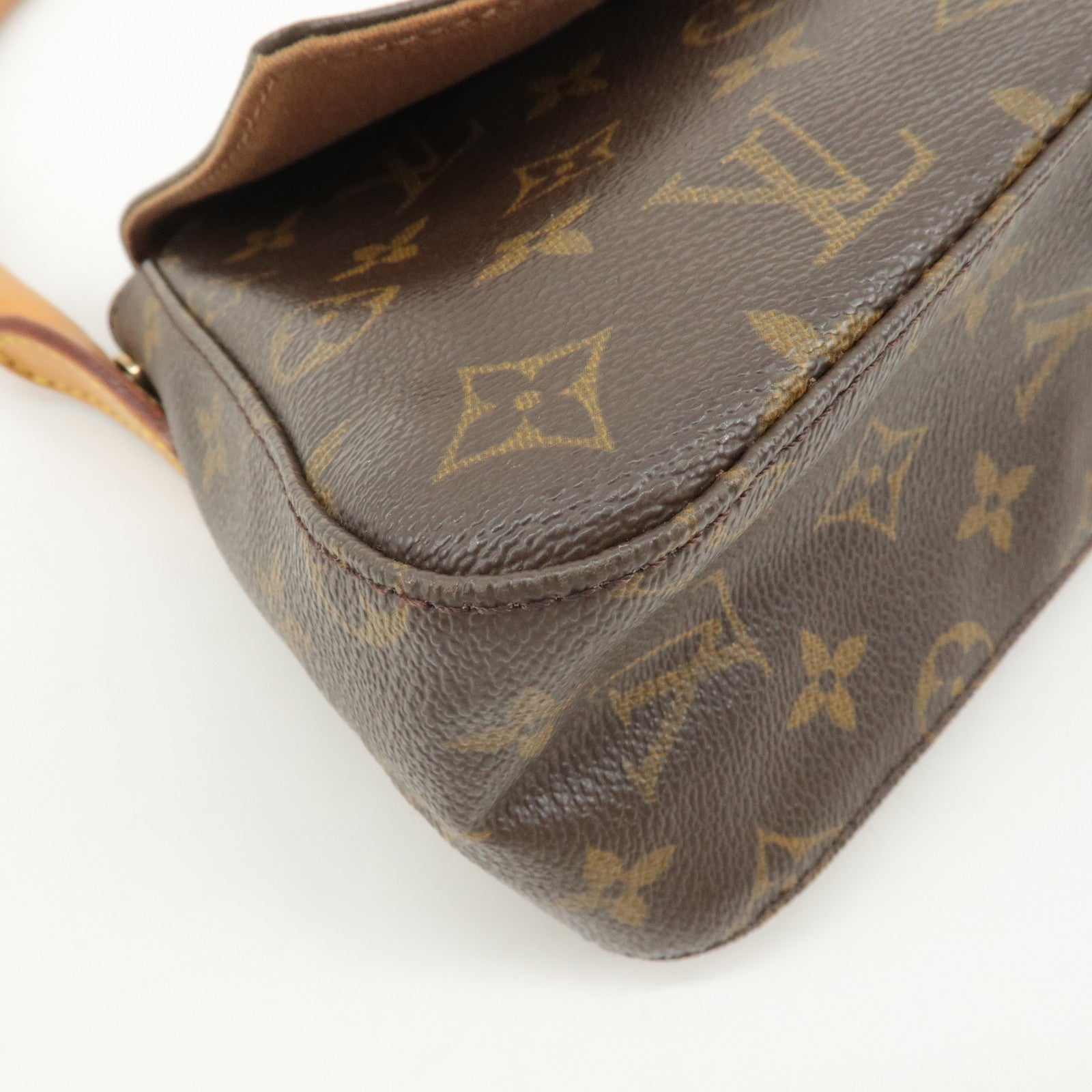 Louis Vuitton Monogram Mini Looping Shoulder Bag Hand Bag M51147 Used