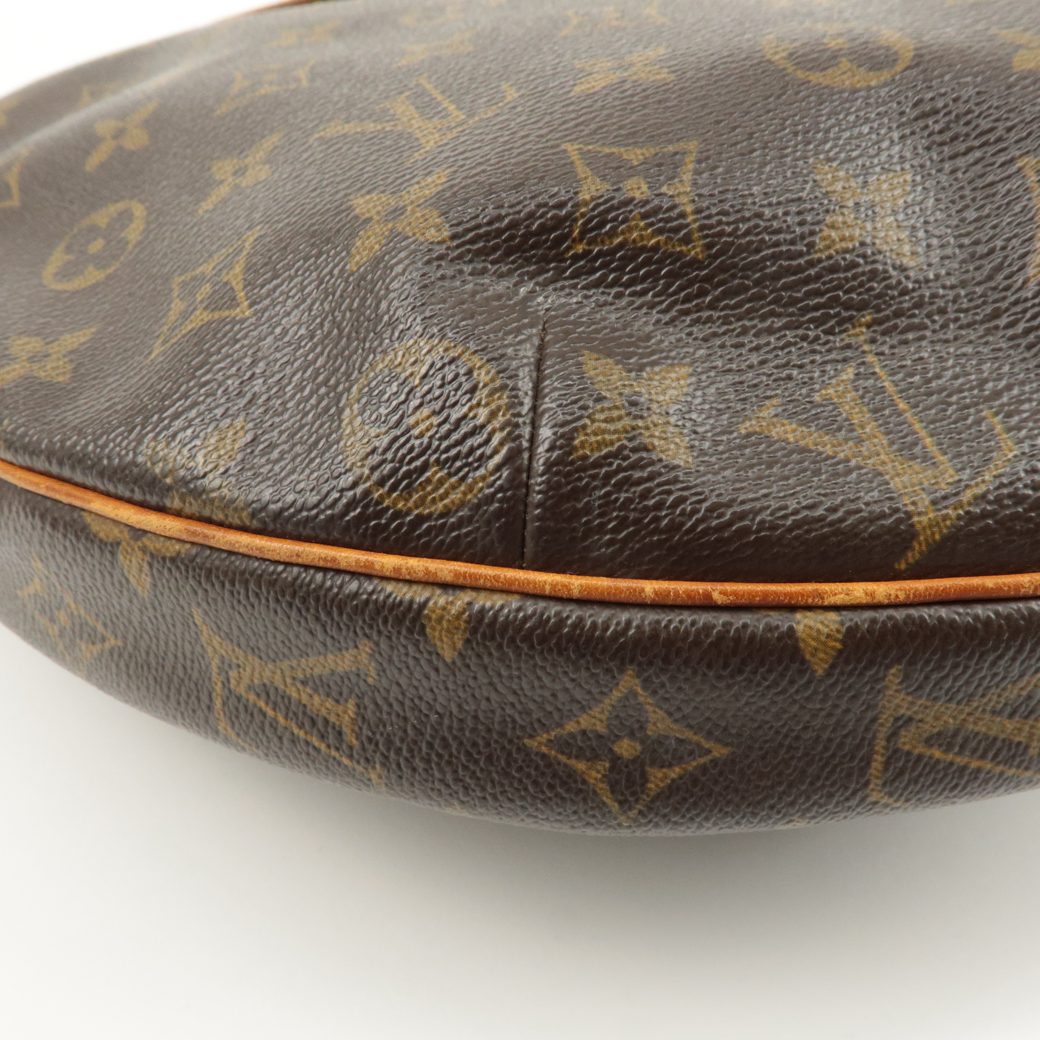 Louis Vuitton Monogram Croissant GM Shoulder Bag Brown M51511