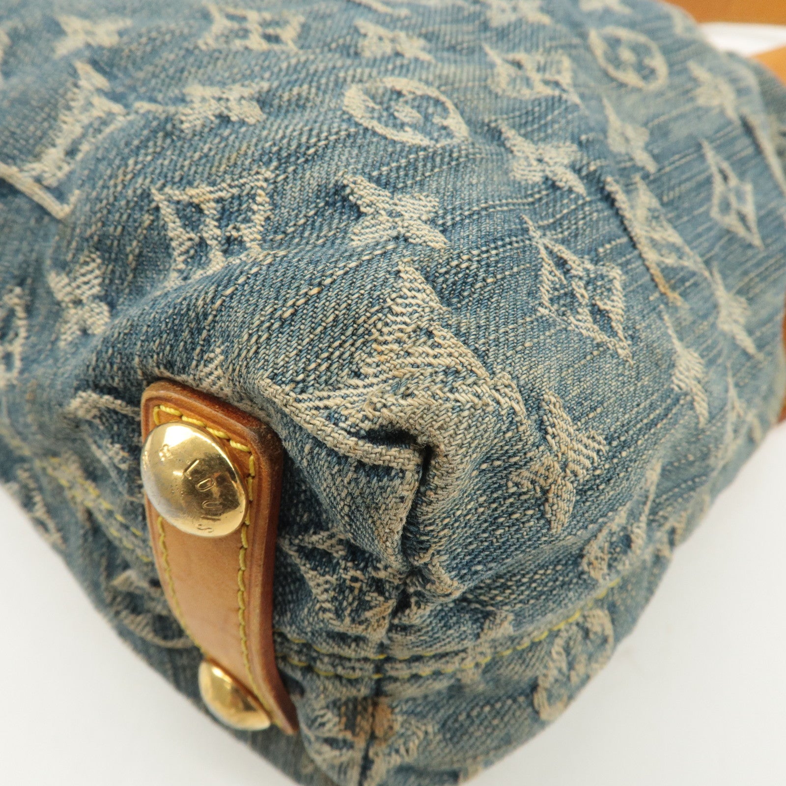 Louis Vuitton Monogram Denim Baggy PM 2Way Shoulder Bag M95049