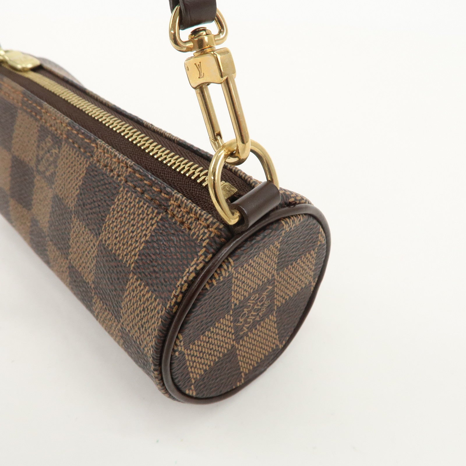 Louis Vuitton Damier Pouch for Papillon Bag Mini Bag Brown