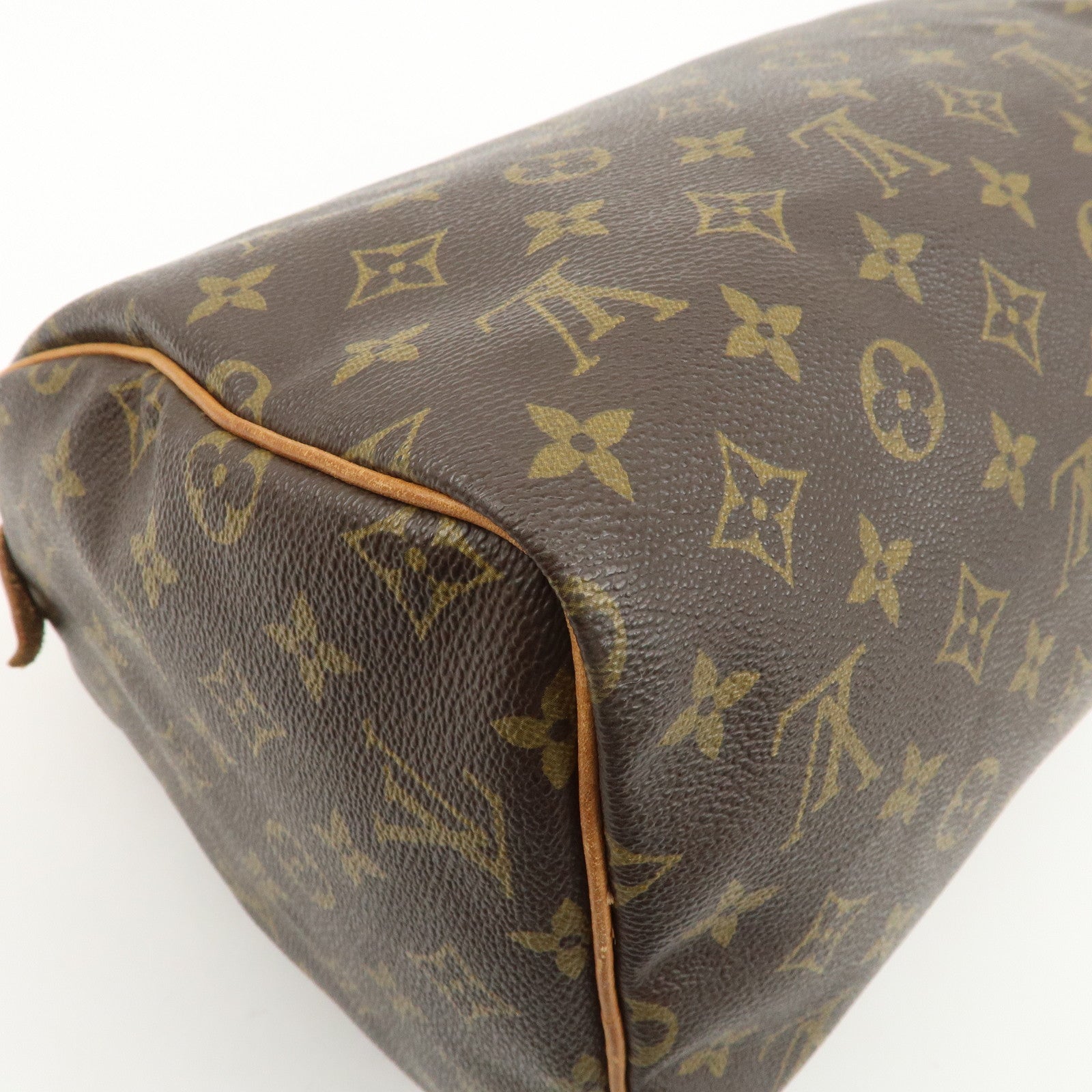 Louis Vuitton Monogram Speedy 30 Hand Bag Boston Bag M41526 Used