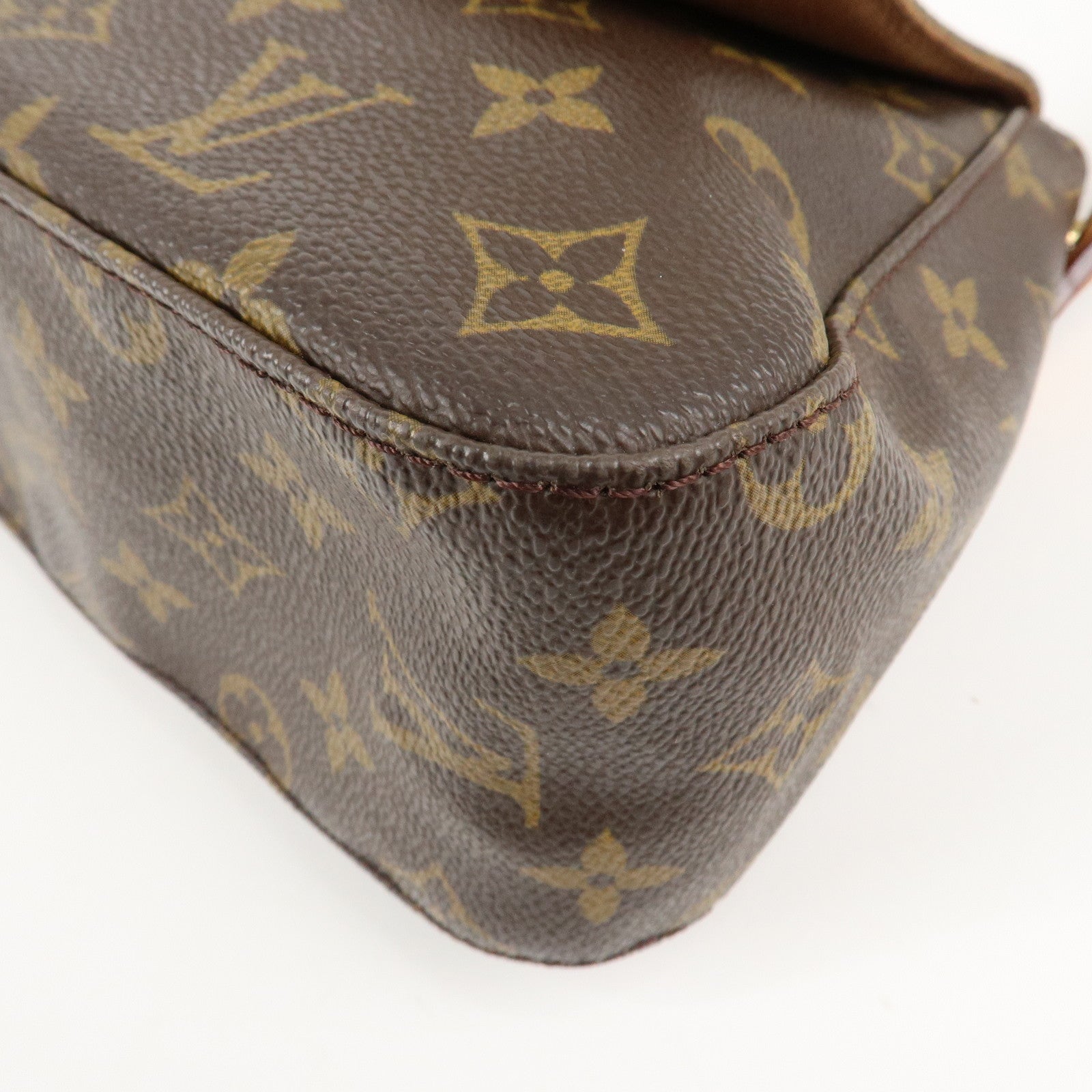 Louis Vuitton Monogram Mini Looping Shoulder Bag Hand Bag M51147 Used