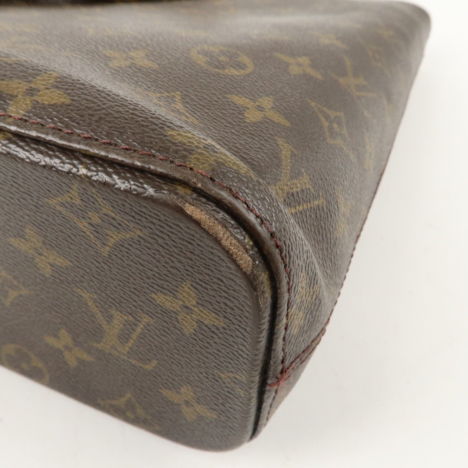 Louis Vuitton Monogram Luco Tote Bag Hand Bag Brown M51155