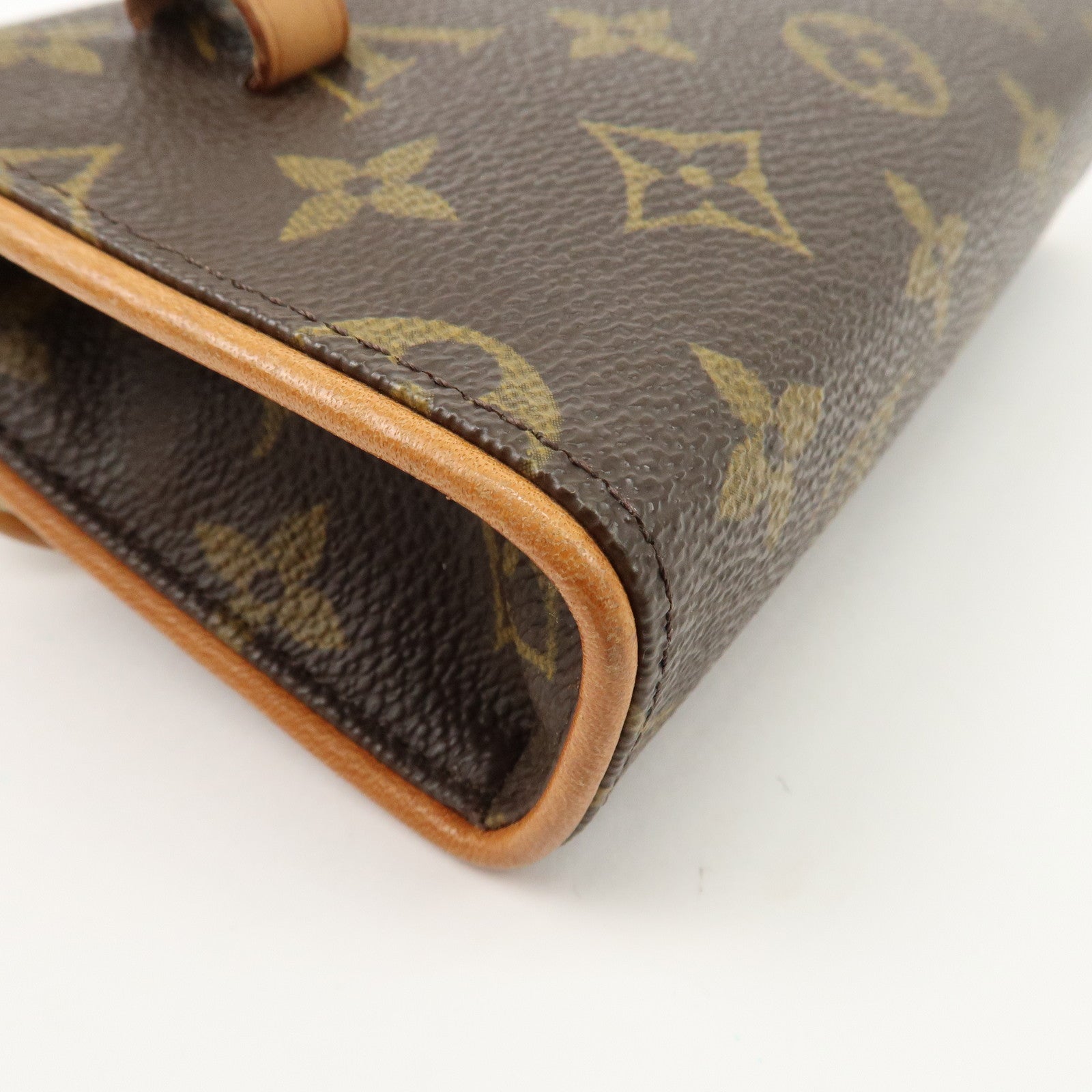 Louis Vuitton Monogram Pochette Florentine WaistBag Belt XS M51855 Used