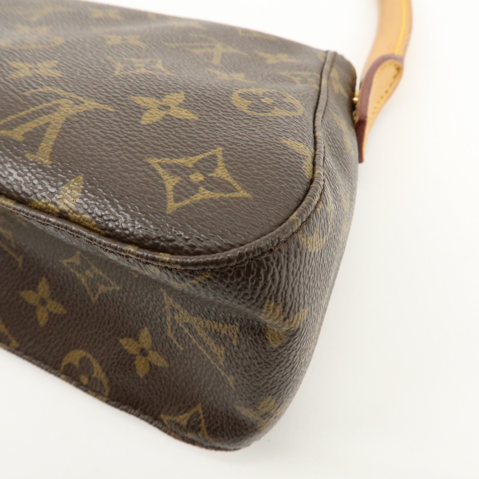 Louis Vuitton Monogram Mini Looping Shoulder Bag Hand Bag M51147 Used