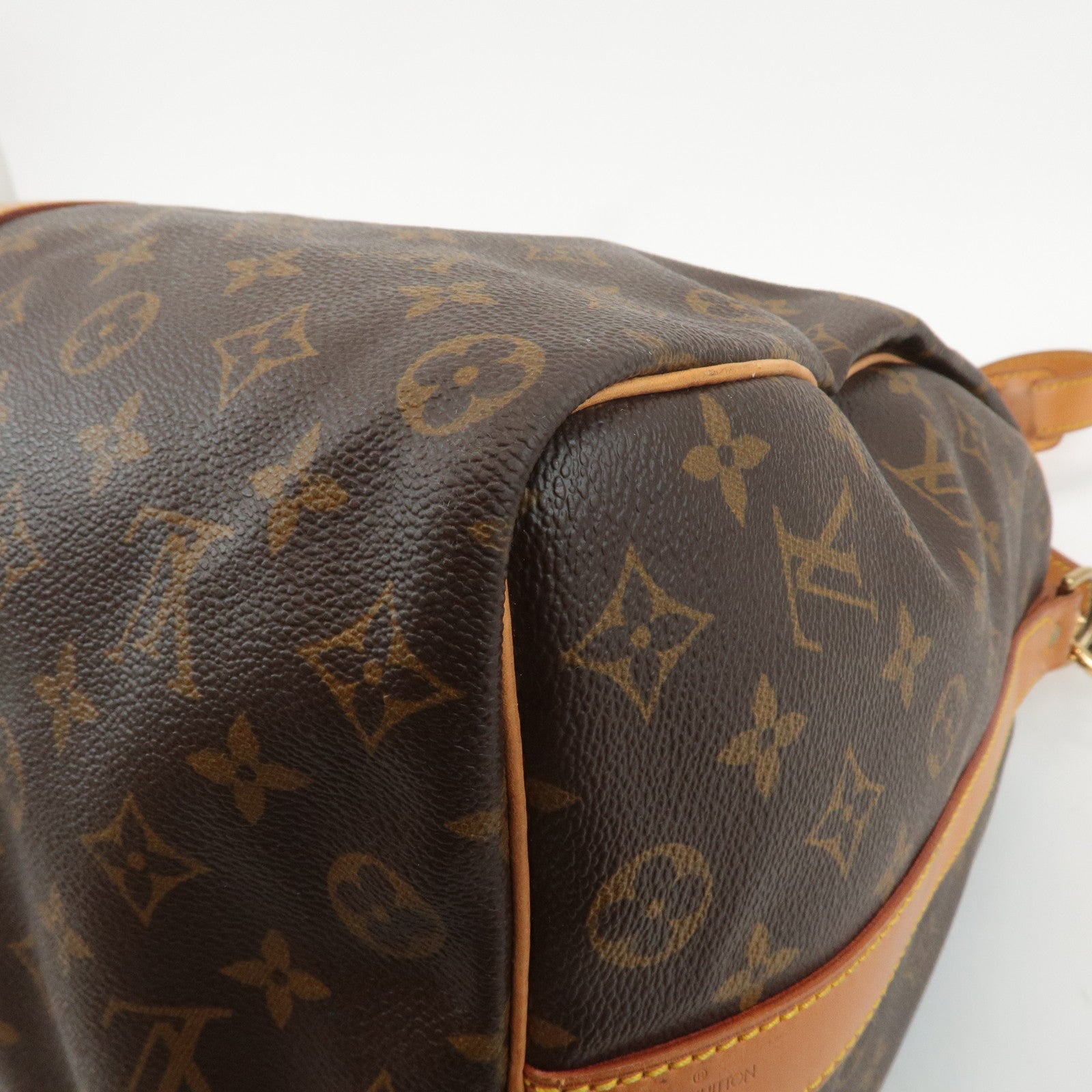 Louis Vuitton Monogram Keep All 50 Boston Bag Brown M41416