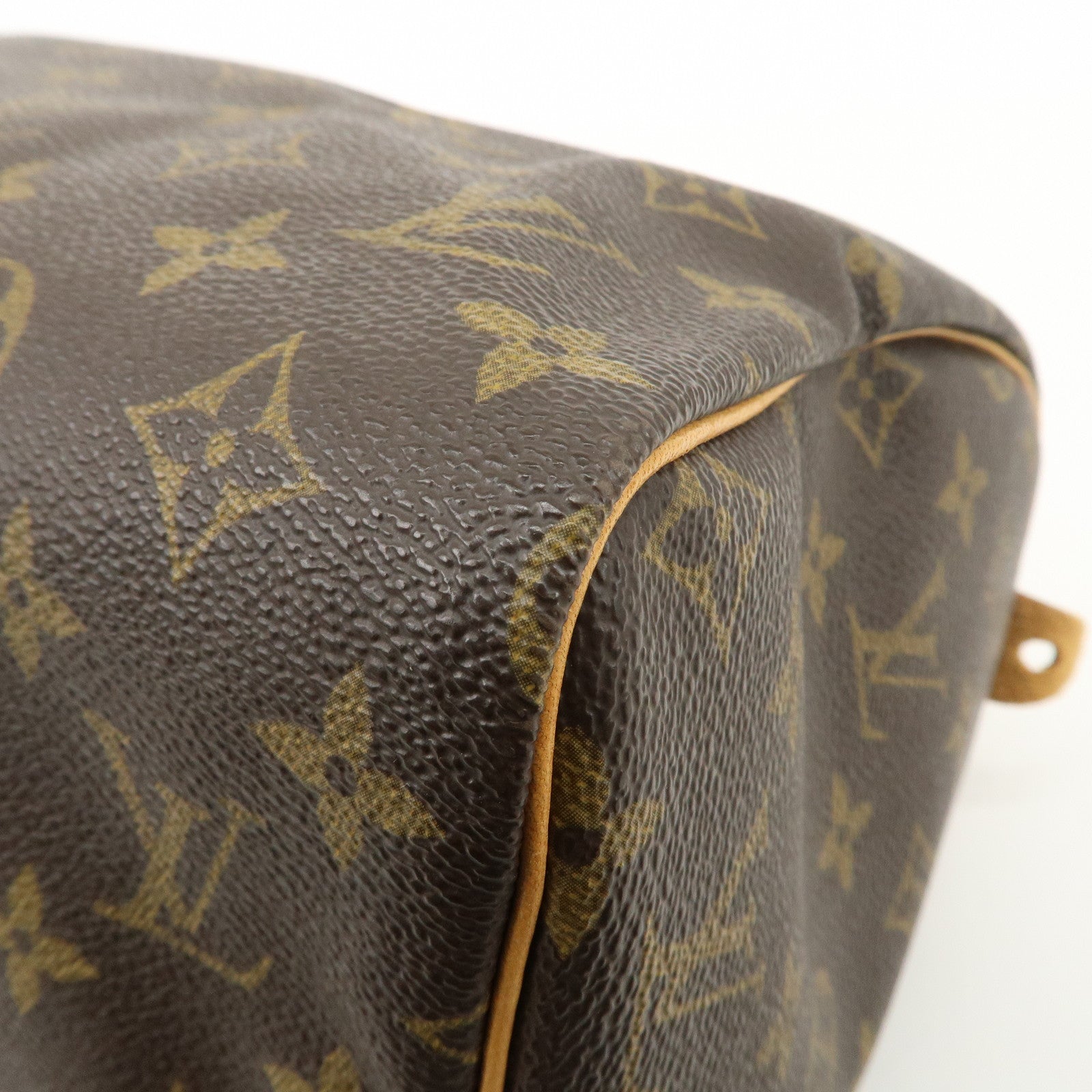 Louis Vuitton Monogram Speedy 30 Hand Bag Boston Bag M41526 Used