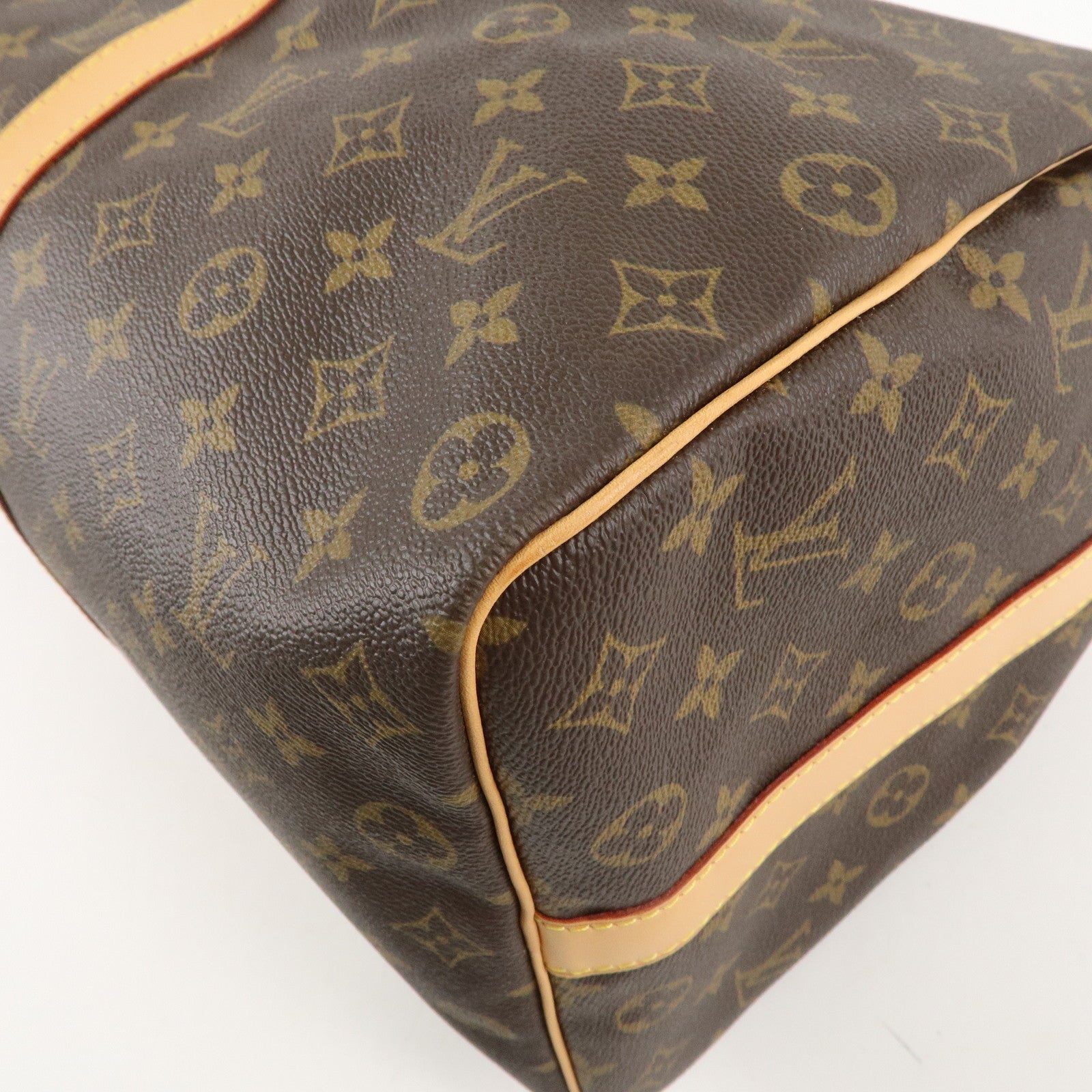 Louis Vuitton Monogram Keep All Bandoulier 50 Boston Bag M41416