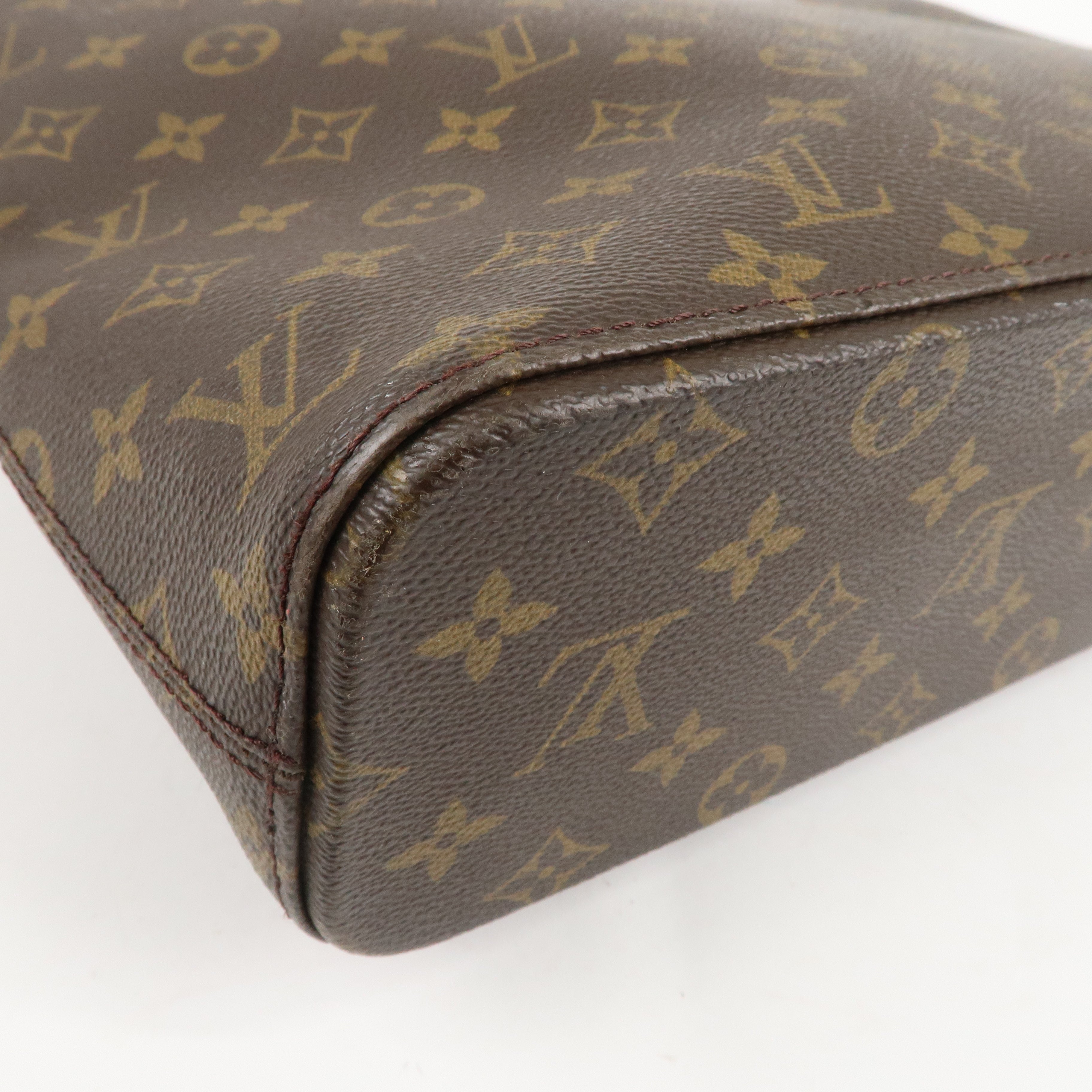 Louis Vuitton Monogram Luco Tote Bag Hand Bag Brown M51155