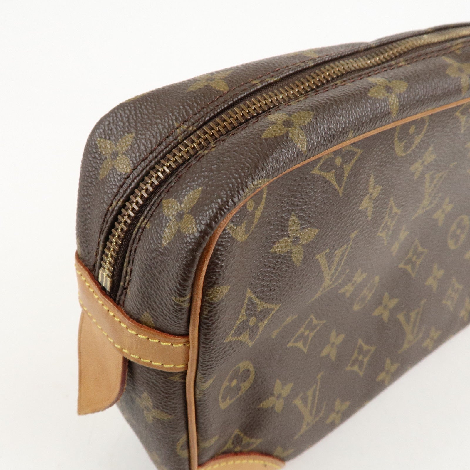 Louis Vuitton Monogram Compiegne 28 Pouch Clutch Bag M51845 Used