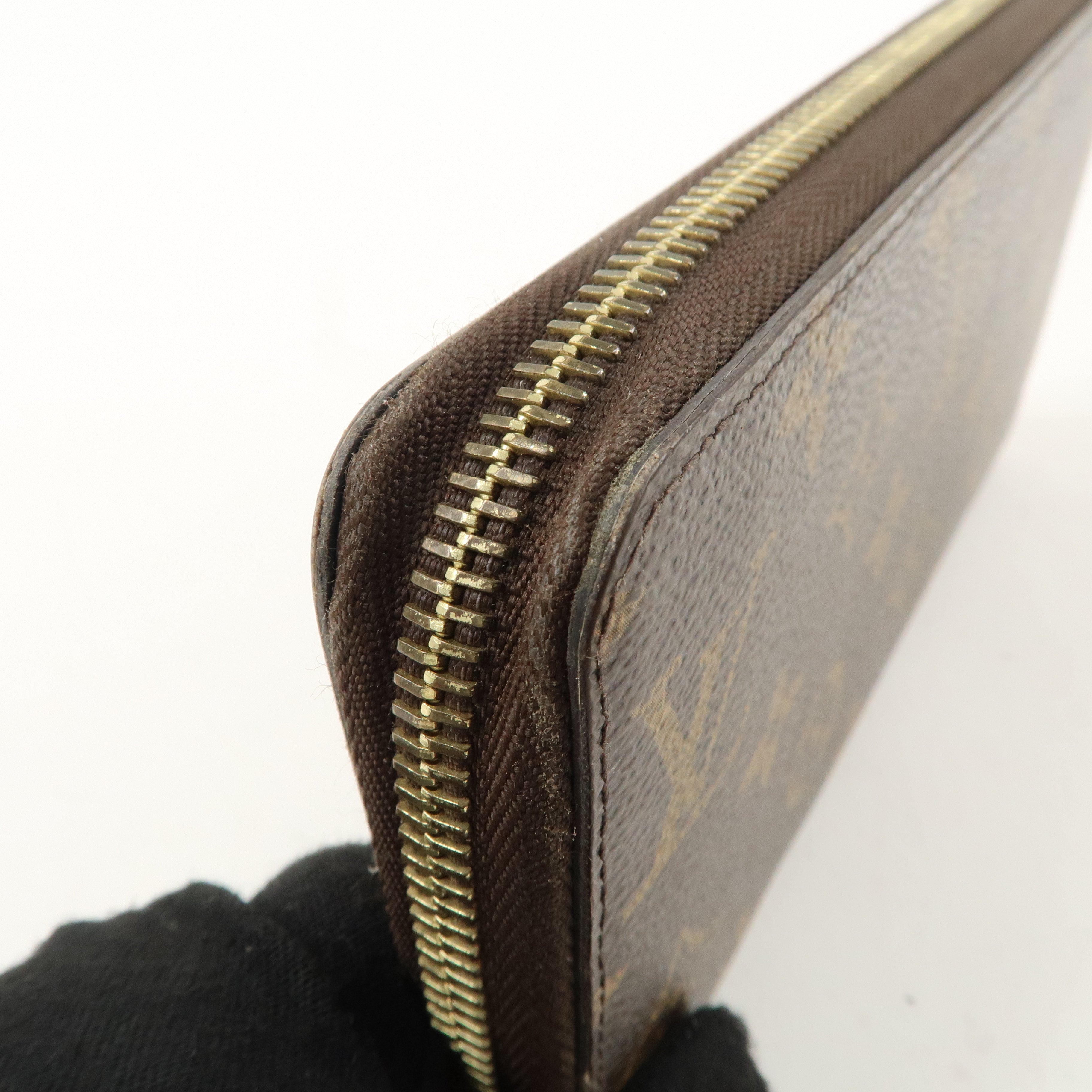 Louis Vuitton Monogram Zippy Wallet Zip Around Long Wallet M60017