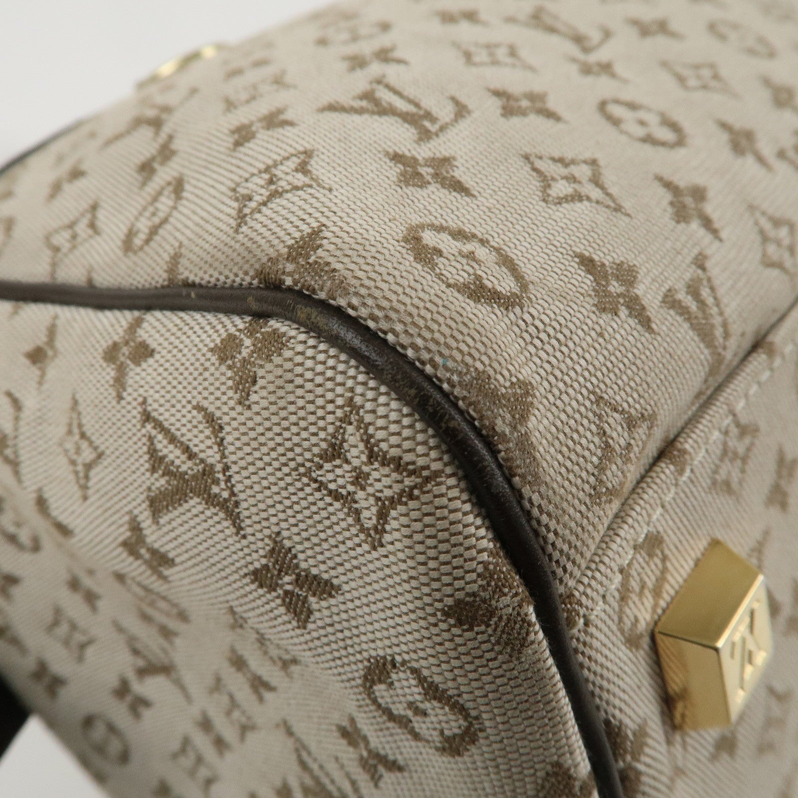 Louis Vuitton Monogram Mini Canvas Josephine GM Khaki M92310