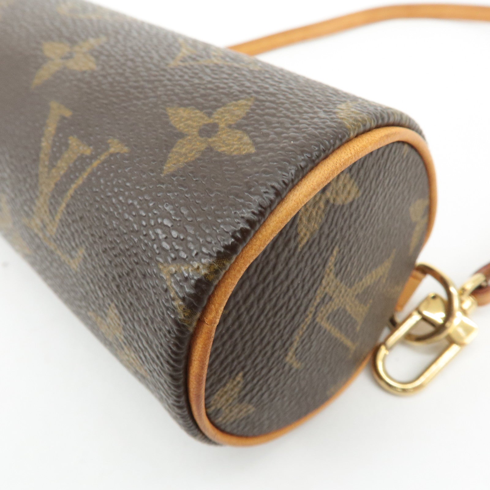 Louis Vuitton Monogram Mini Pouch for Papillon Bag Brown Used