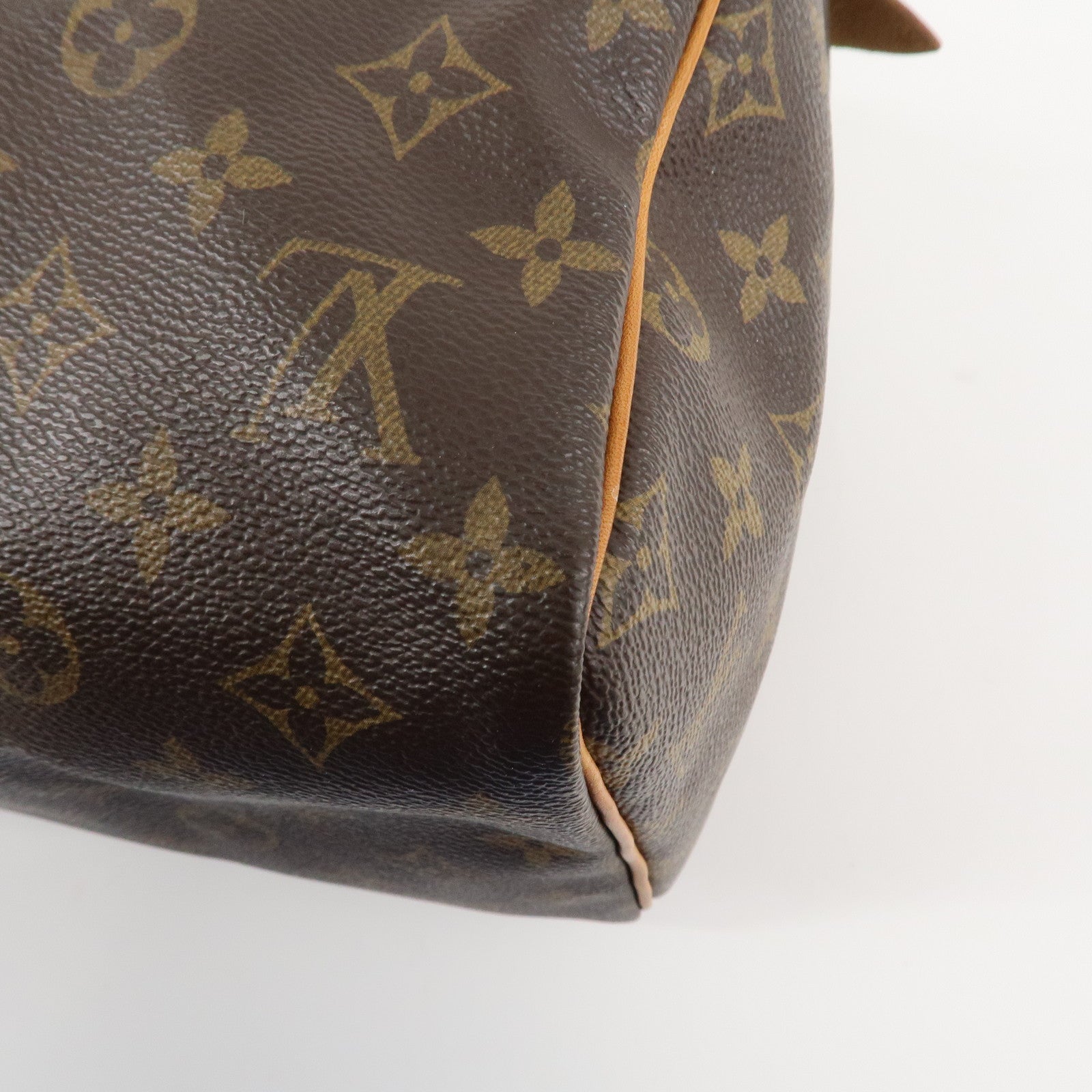 Louis Vuitton Monogram Speedy 30 Hand Bag Boston Bag M41108 Used