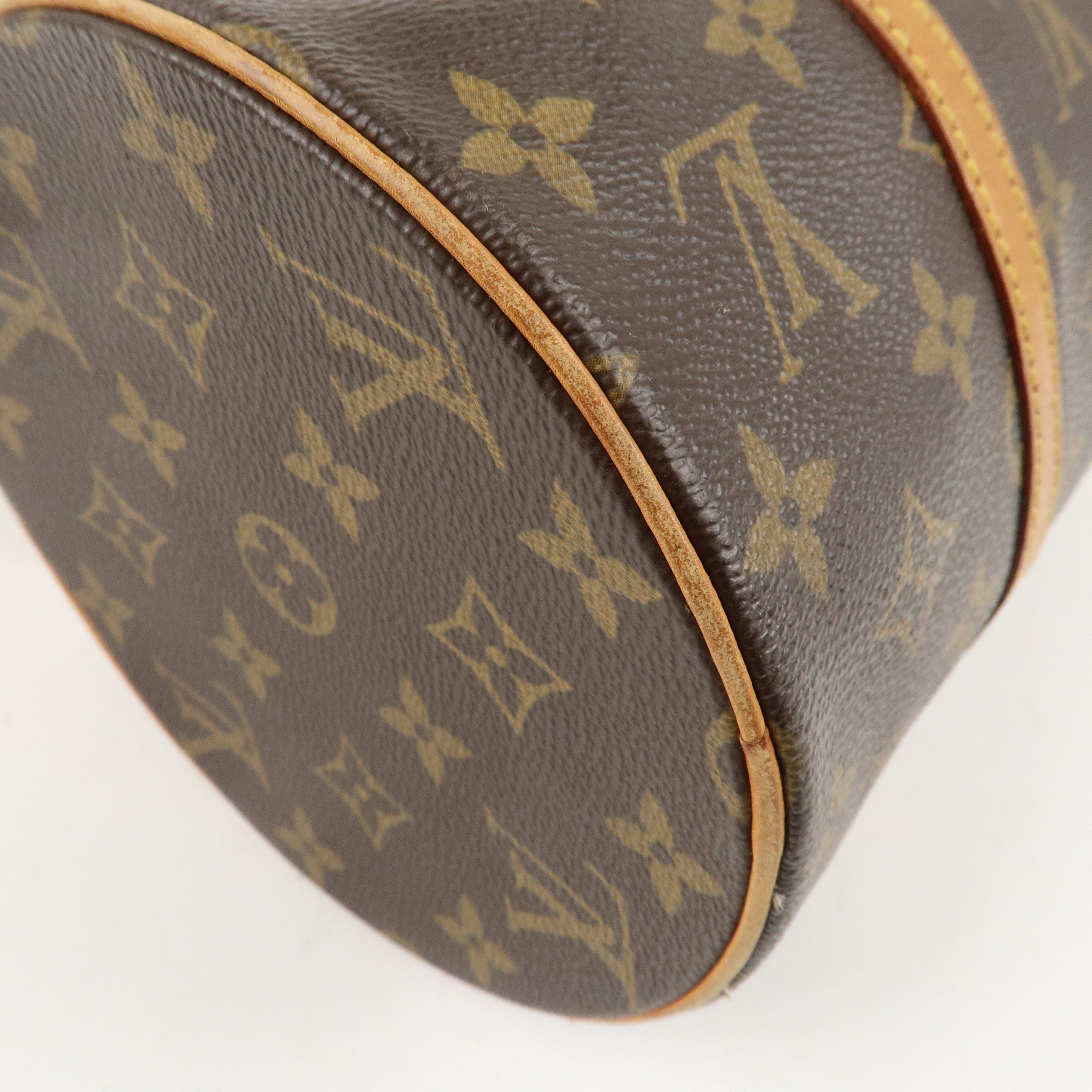 Louis Vuitton Monogram Papillon 26 Hand Bag New Style Brown M51385