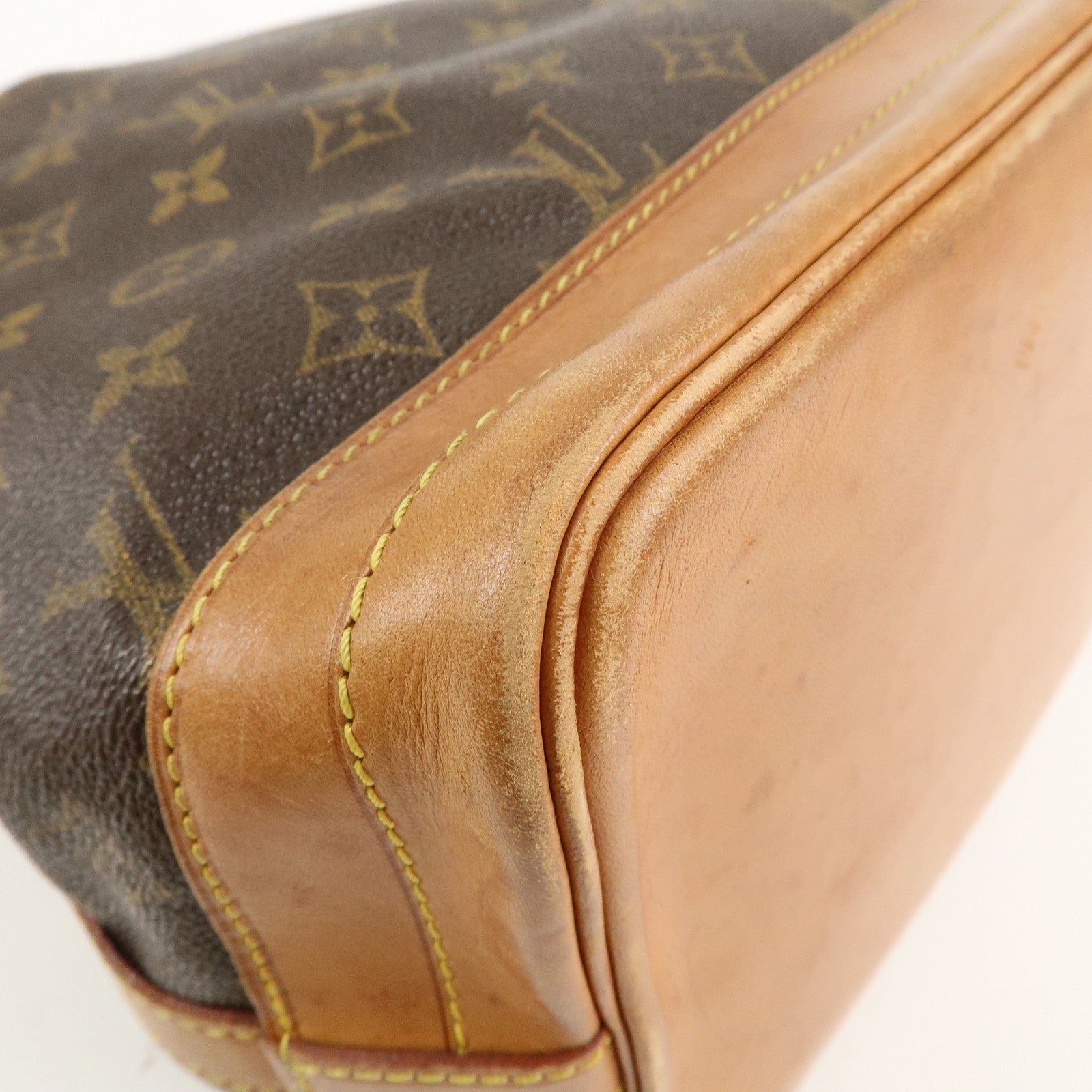 Louis Vuitton Monogram Noe Shoulder Bag Hand Bag Brown M42224