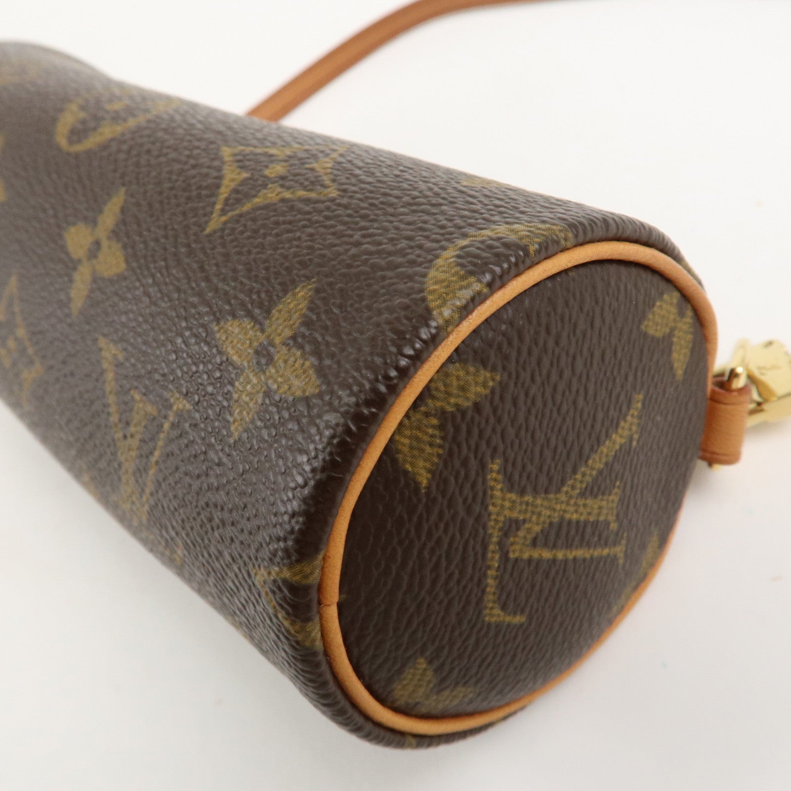 Louis Vuitton Monogram Mini Pouch for Papillon Bag Brown Used