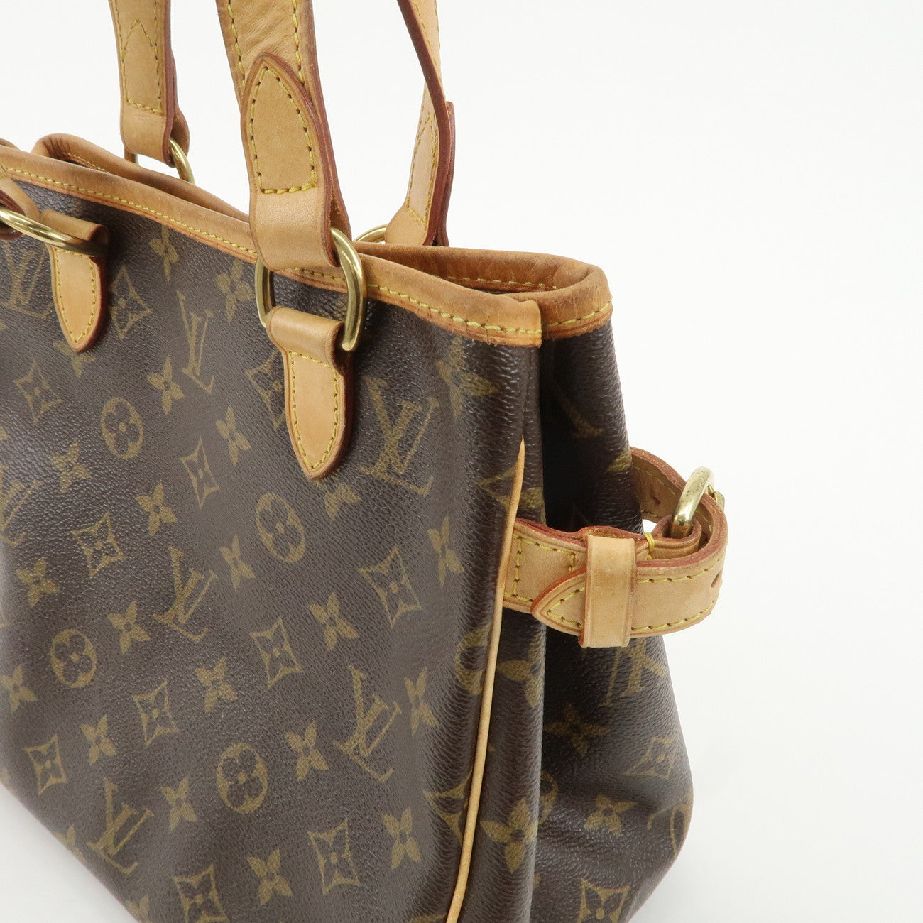 Louis Vuitton Monogram Batignolles Tote Bag Hand Bag M51156 Used